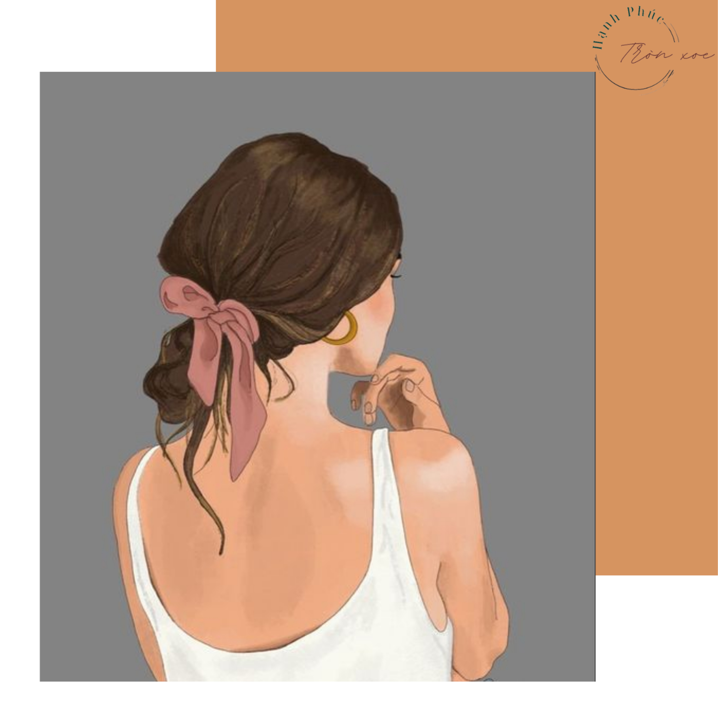 Hạnh phúc tròn xoe