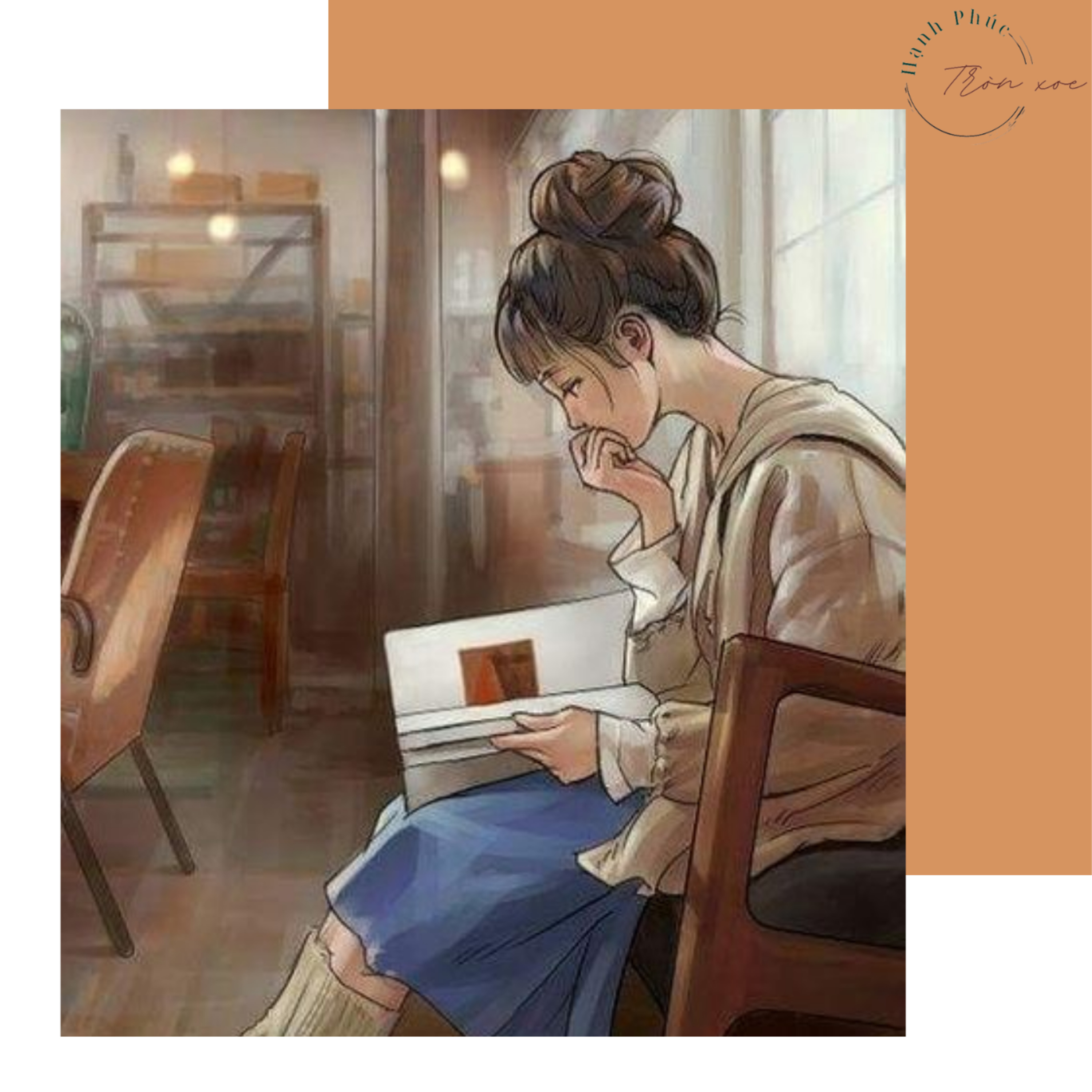 Hạnh phúc tròn xoe