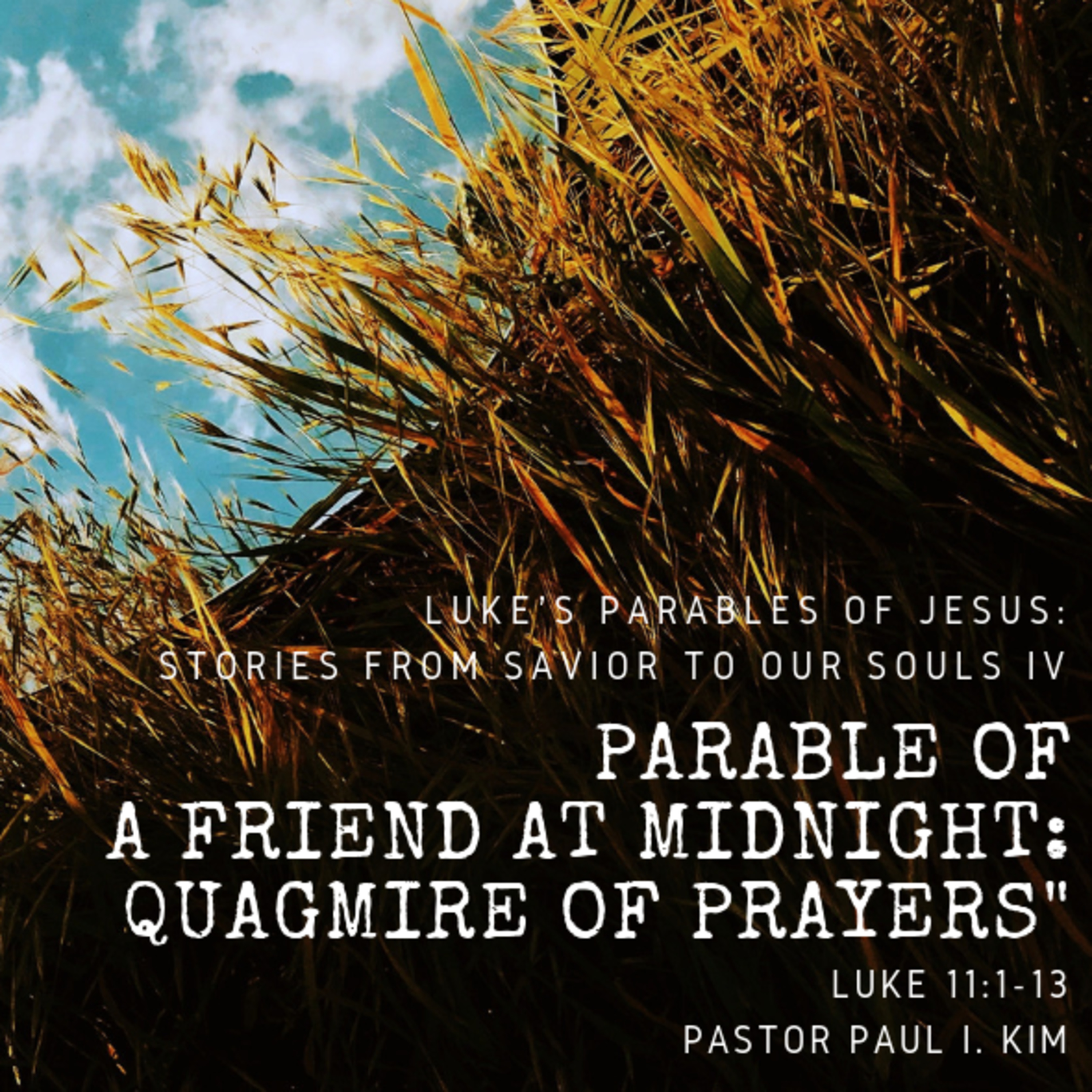 Parable of a Friend at Midnight: Quagmire of Prayers episode artwork