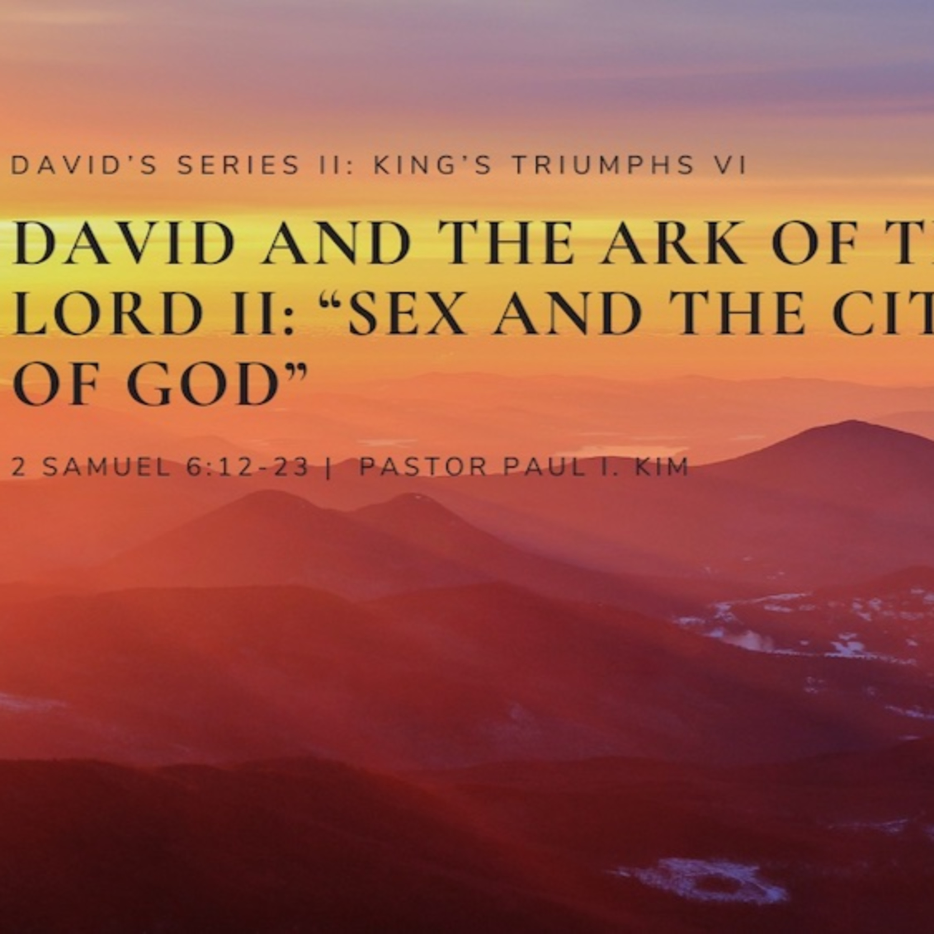 Sex and the City of God episode artwork