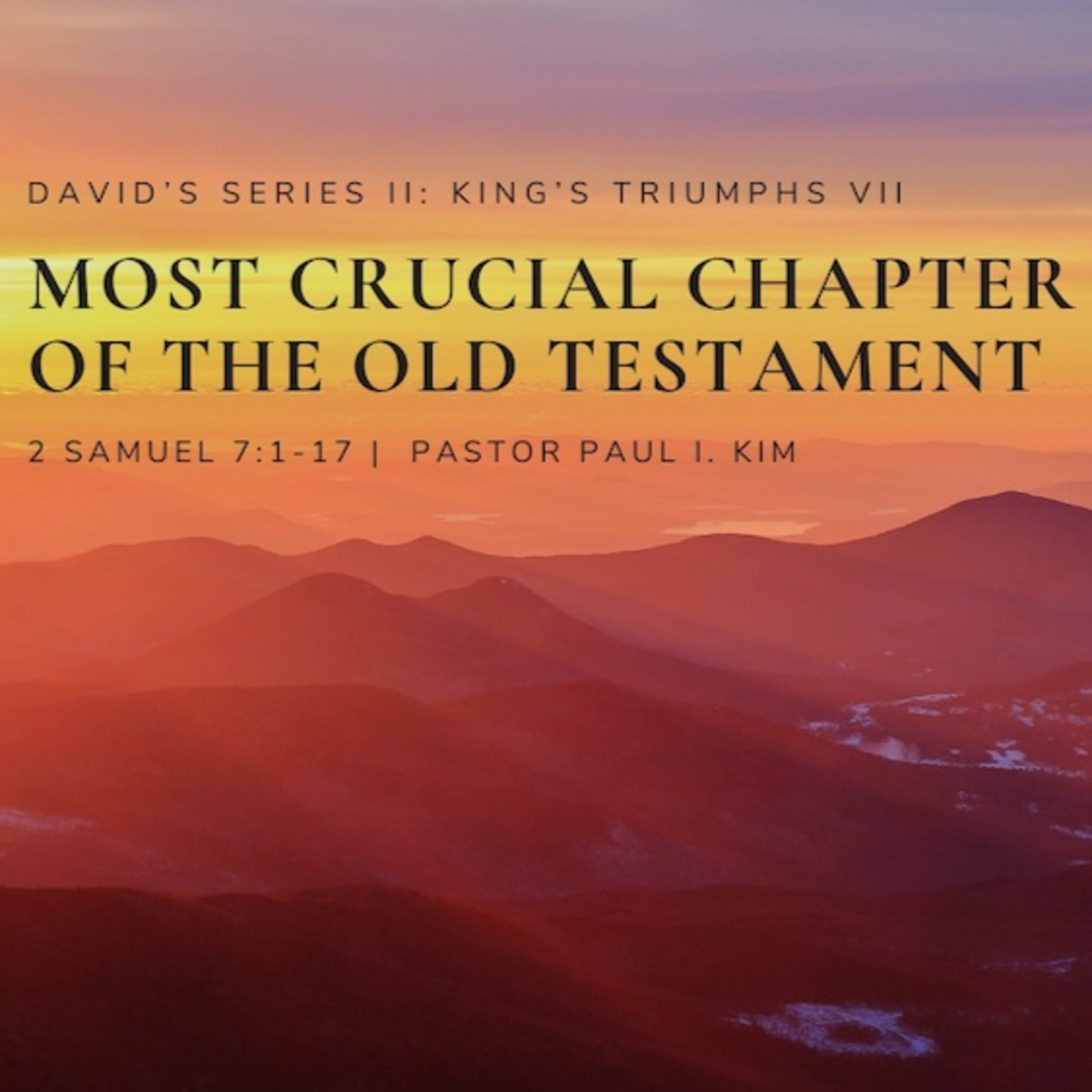 Most Crucial Chapter of the Old Testament episode artwork