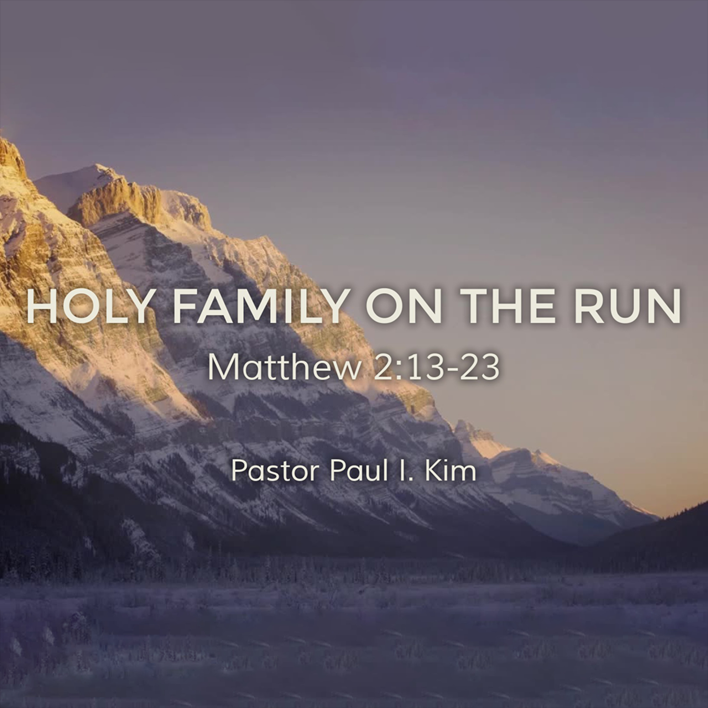 Holy Family on the Run episode artwork