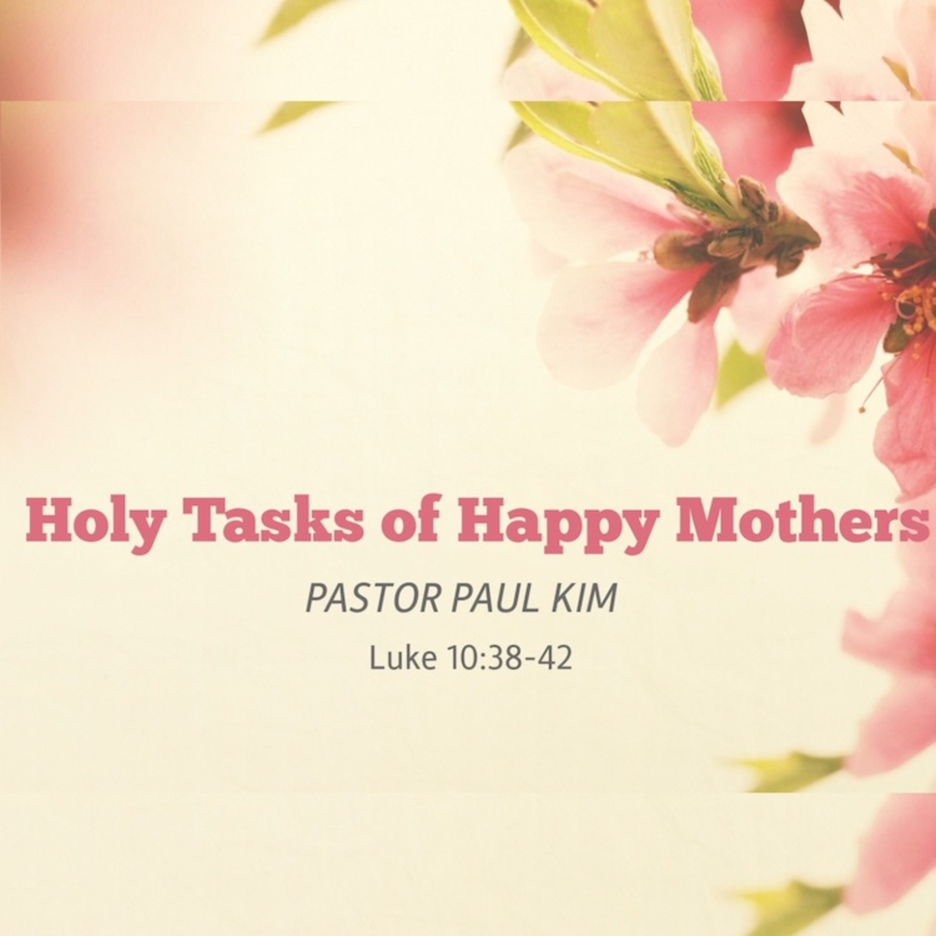 Holy Tasks of Happy Mothers episode artwork