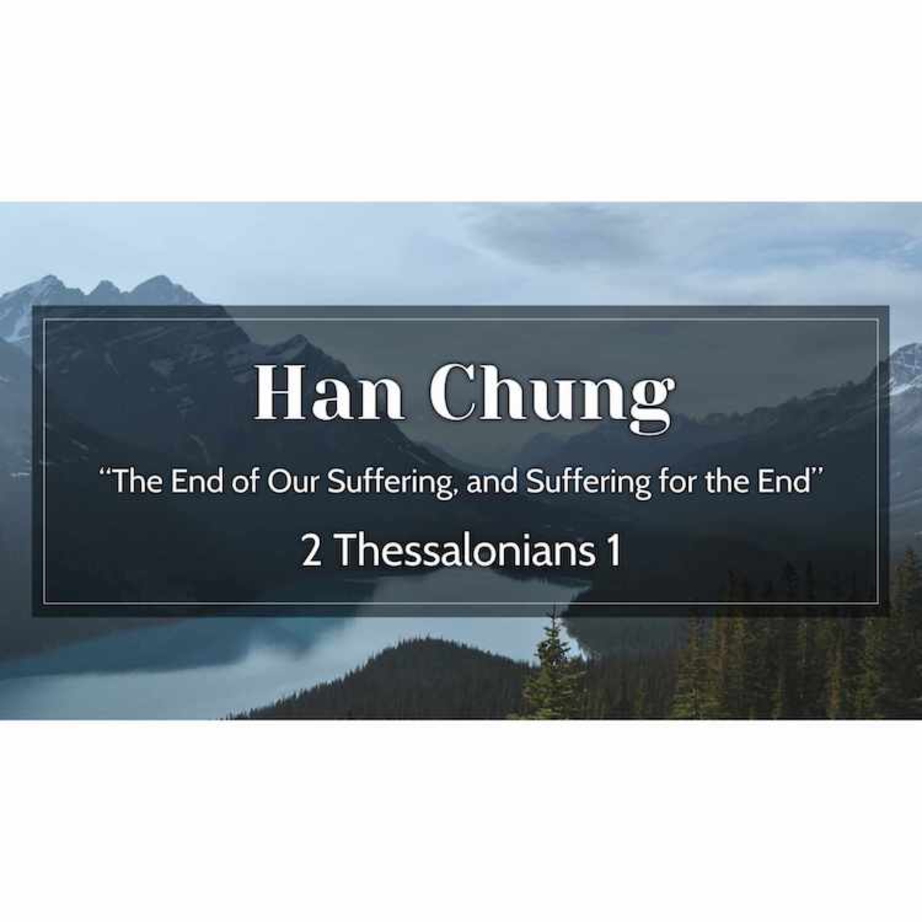 The End of Our Suffering, and Suffering for the End episode artwork
