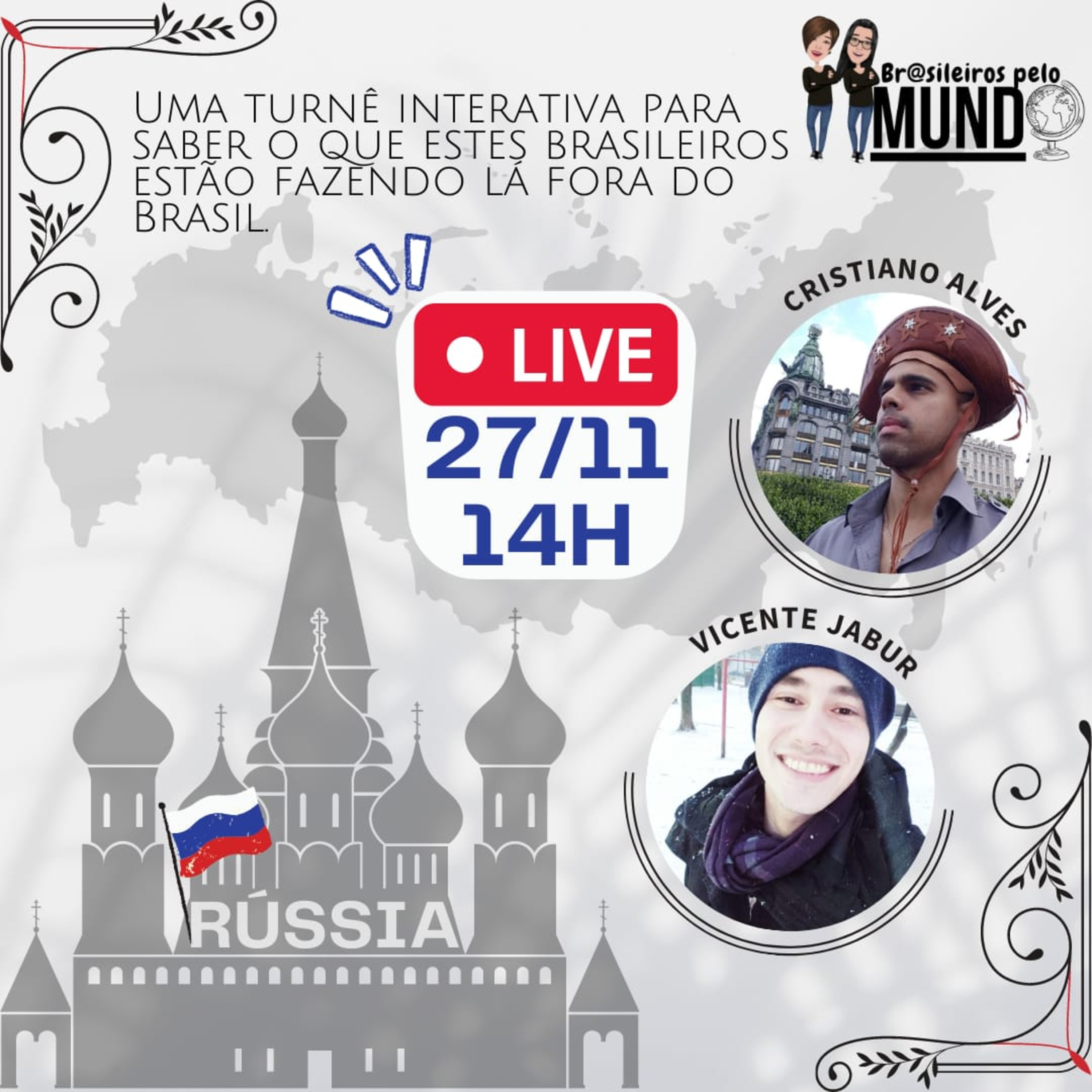 Br@sileiros pelo mund🌎 Oficial ✈🧳