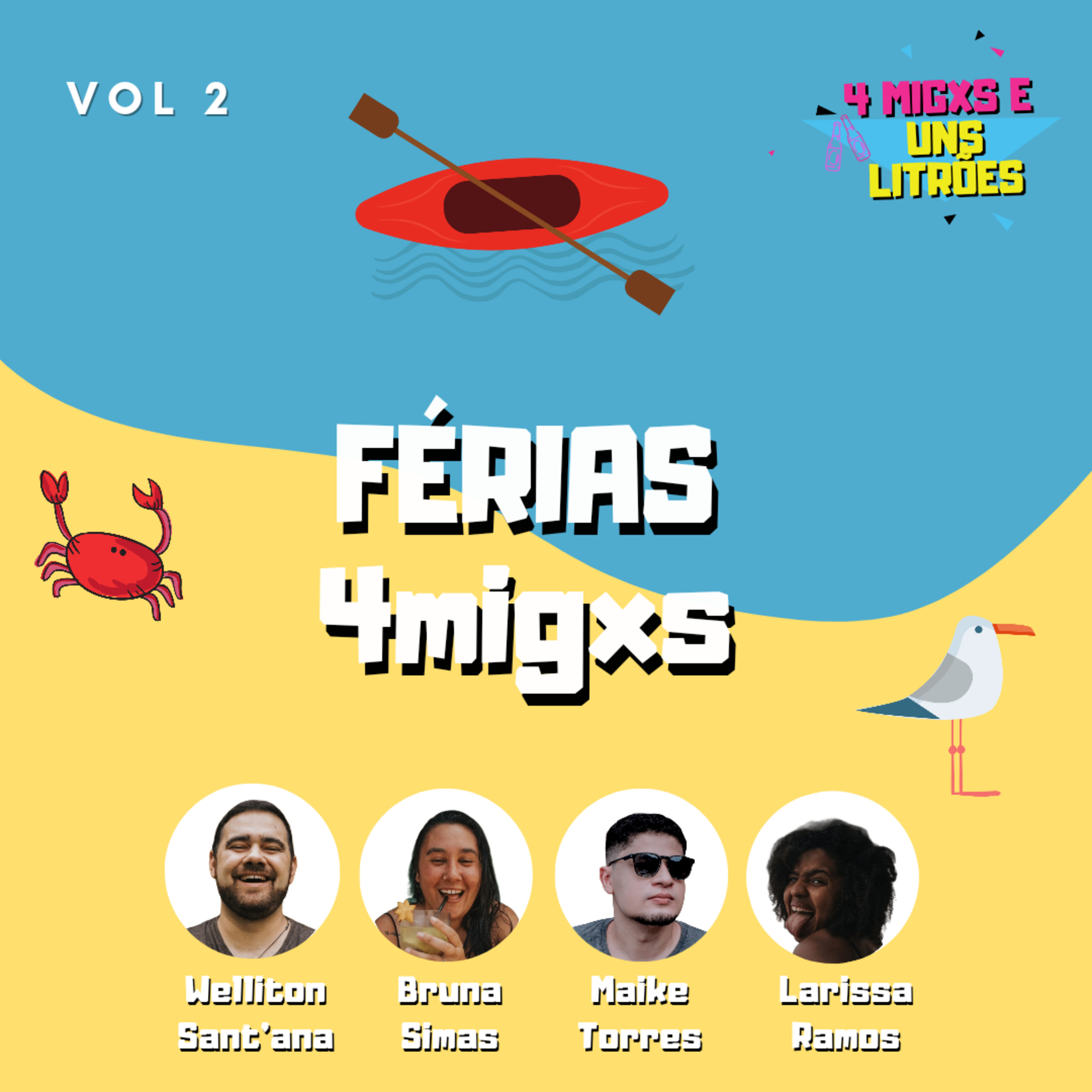 4Migs e uns Litrões