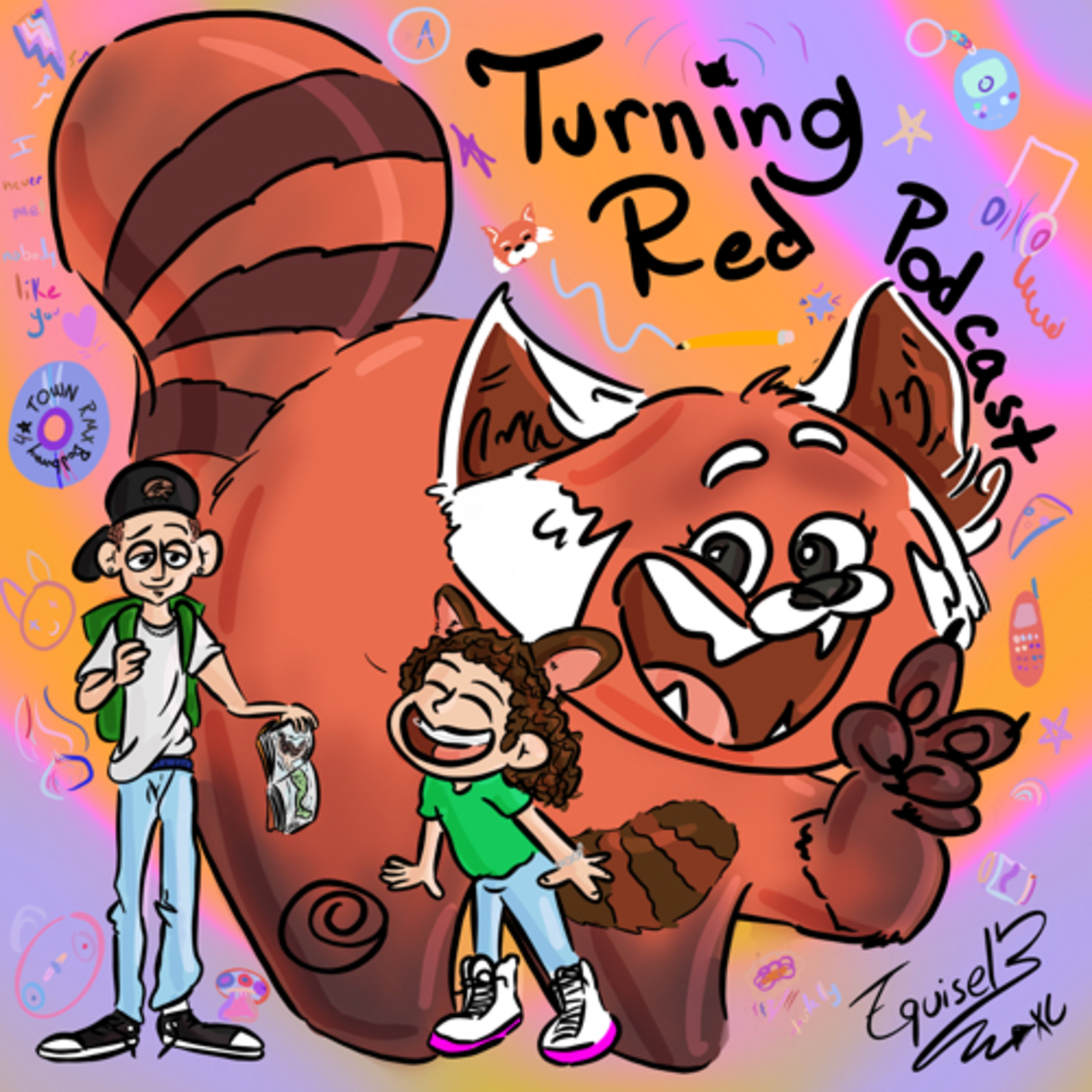 Hablemos de turning red episode artwork