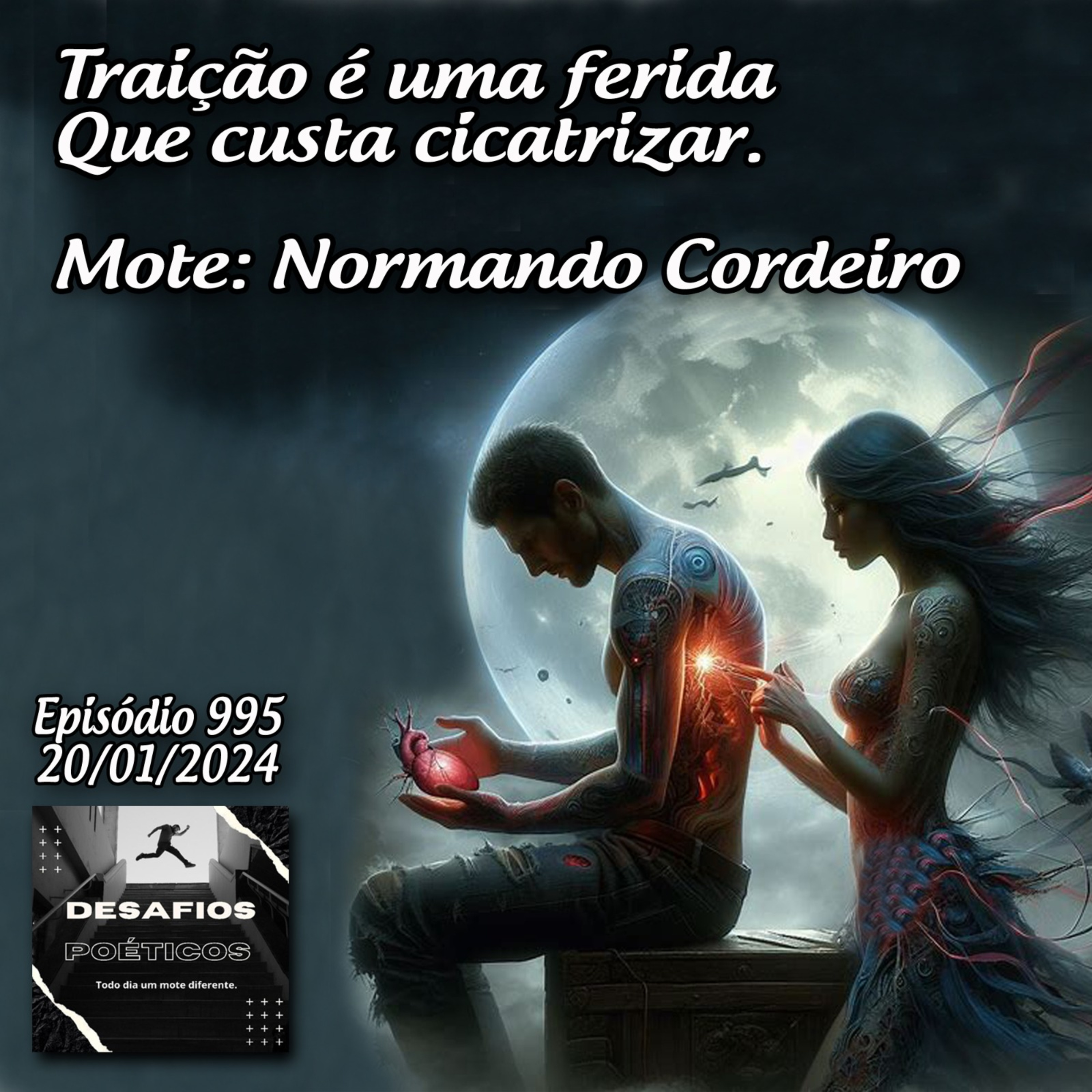 Traição é uma ferida, que custa a cicatricar. Mote: Normando Cordeiro #995