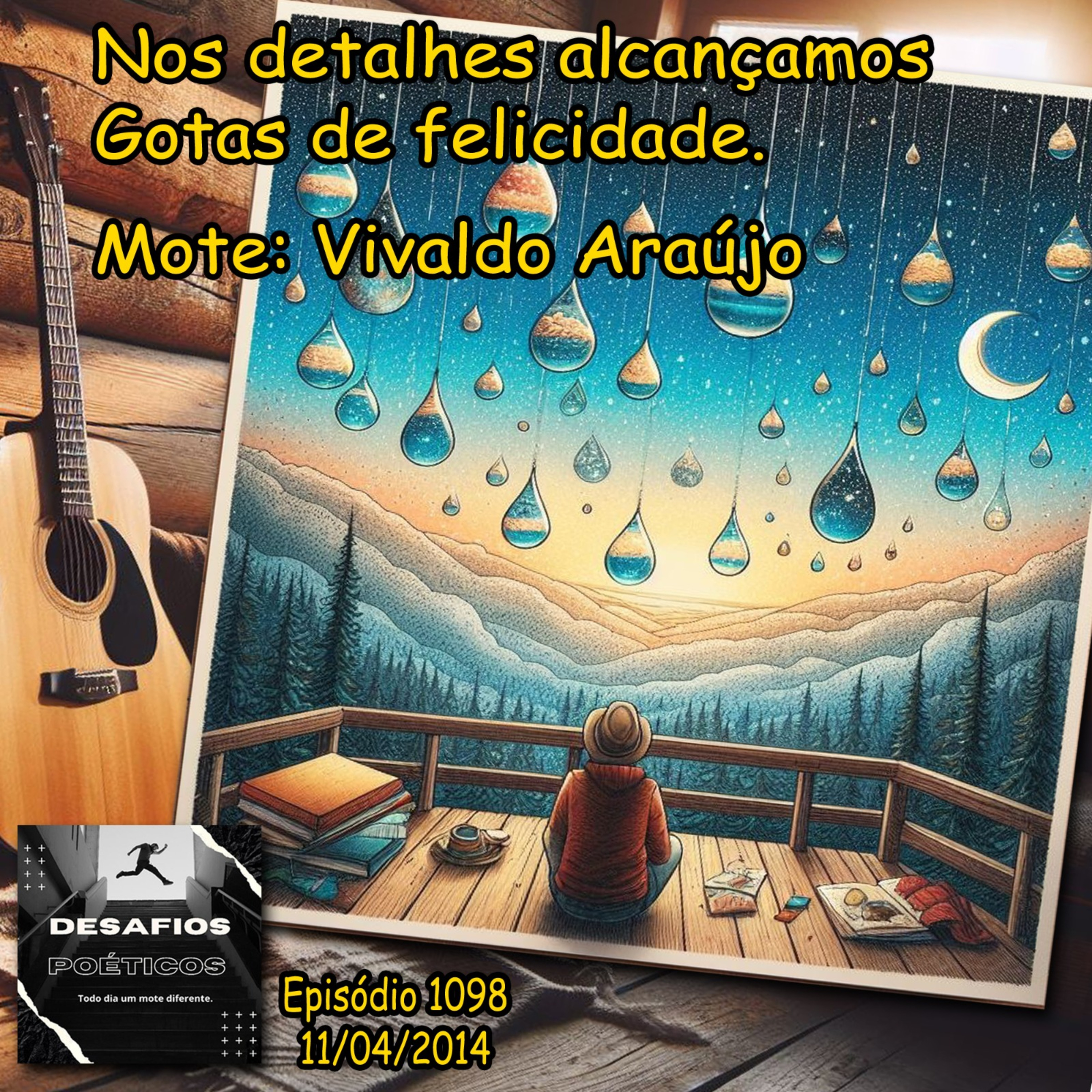 Nos detalhes alcançamos, gotas de felicidade. Mote: Vivaldo Araújo #1098 episode artwork