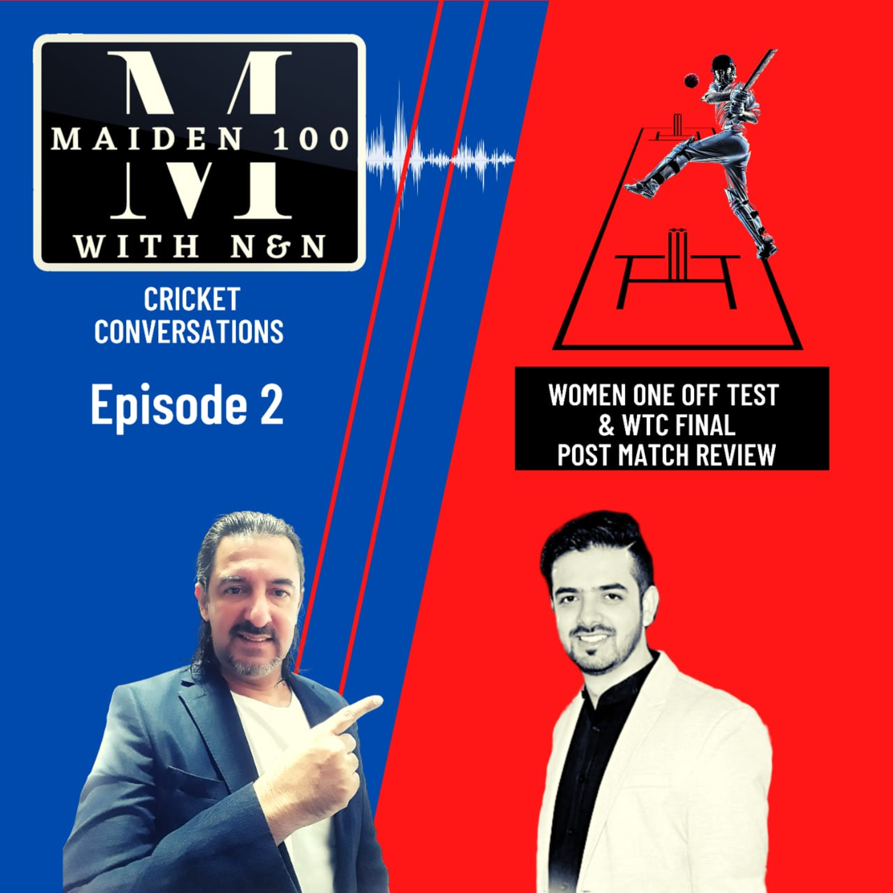 EP-2 : Review to One Off IndW vs EngW Test and WTC finals ( Ind vs NZ)