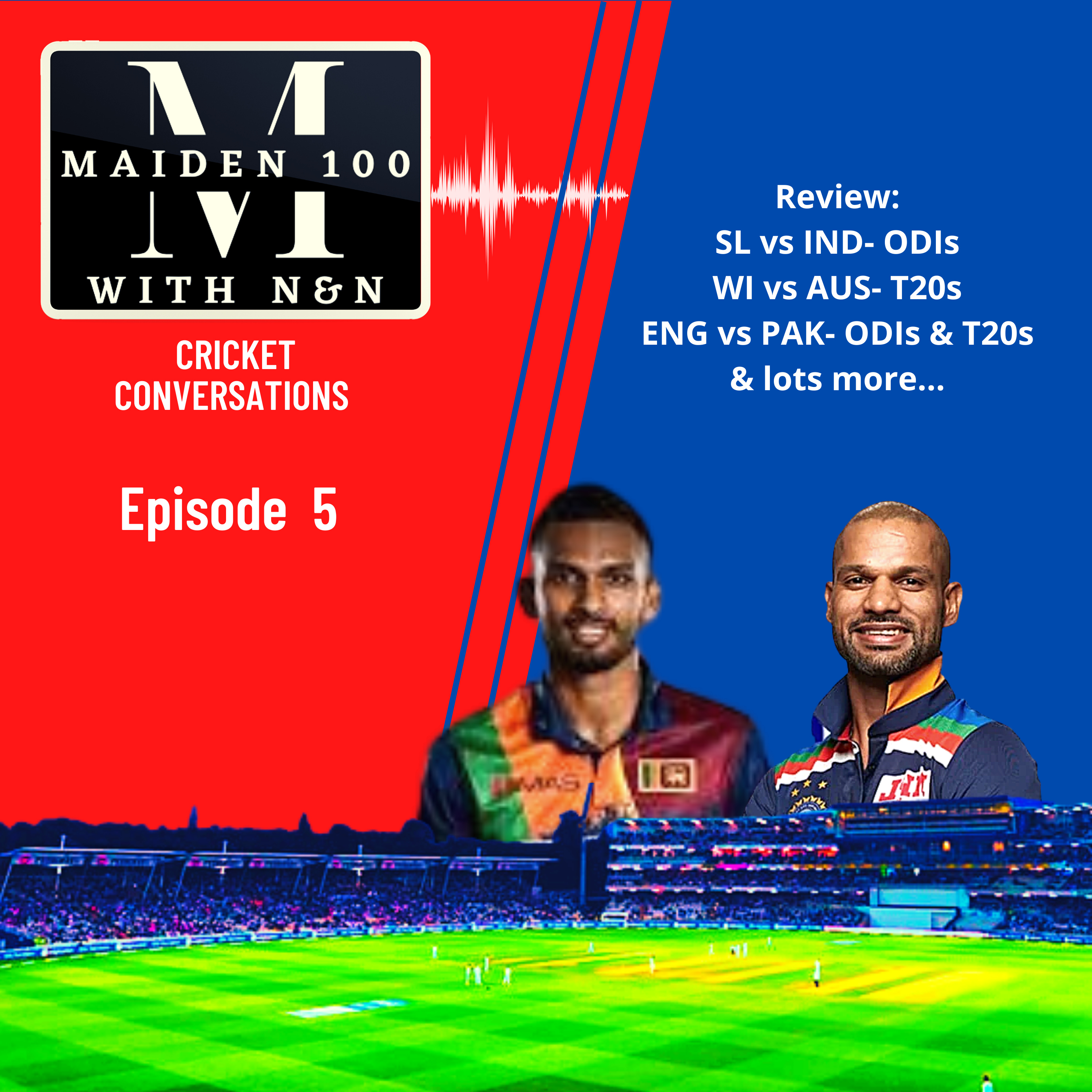 EP-5 : Review to Sri Lanka vs India ODI series and lots more.... episode artwork