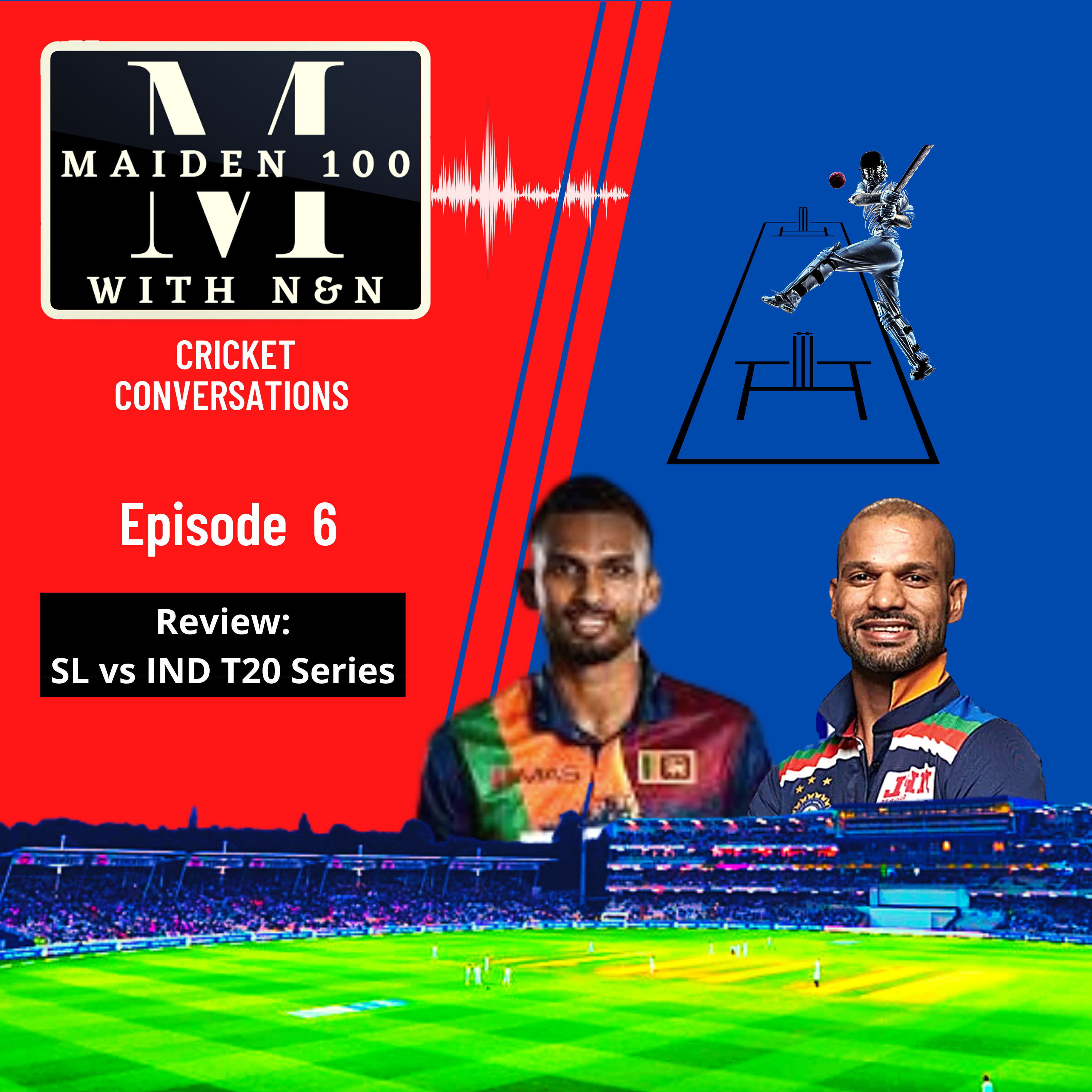 EP-6 : Review to Sri Lanka vs India T20 series episode artwork