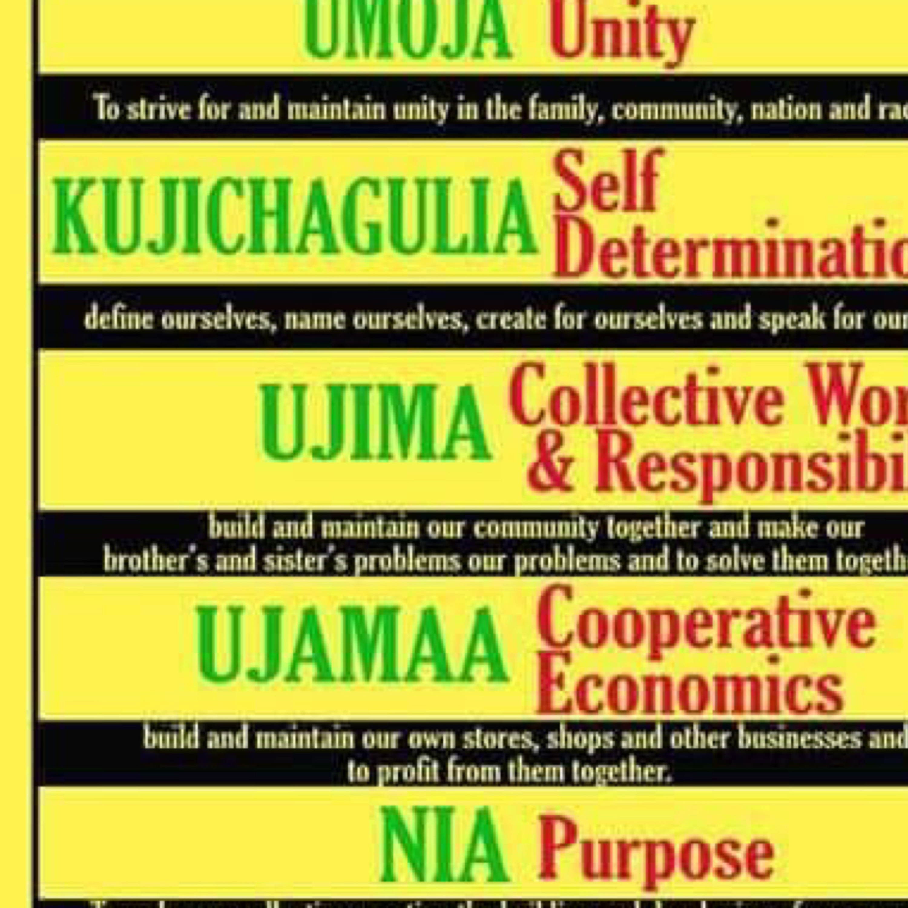 Happy Kwanza Day 2 - KUJICHAGULIA* Self Determination  episode artwork