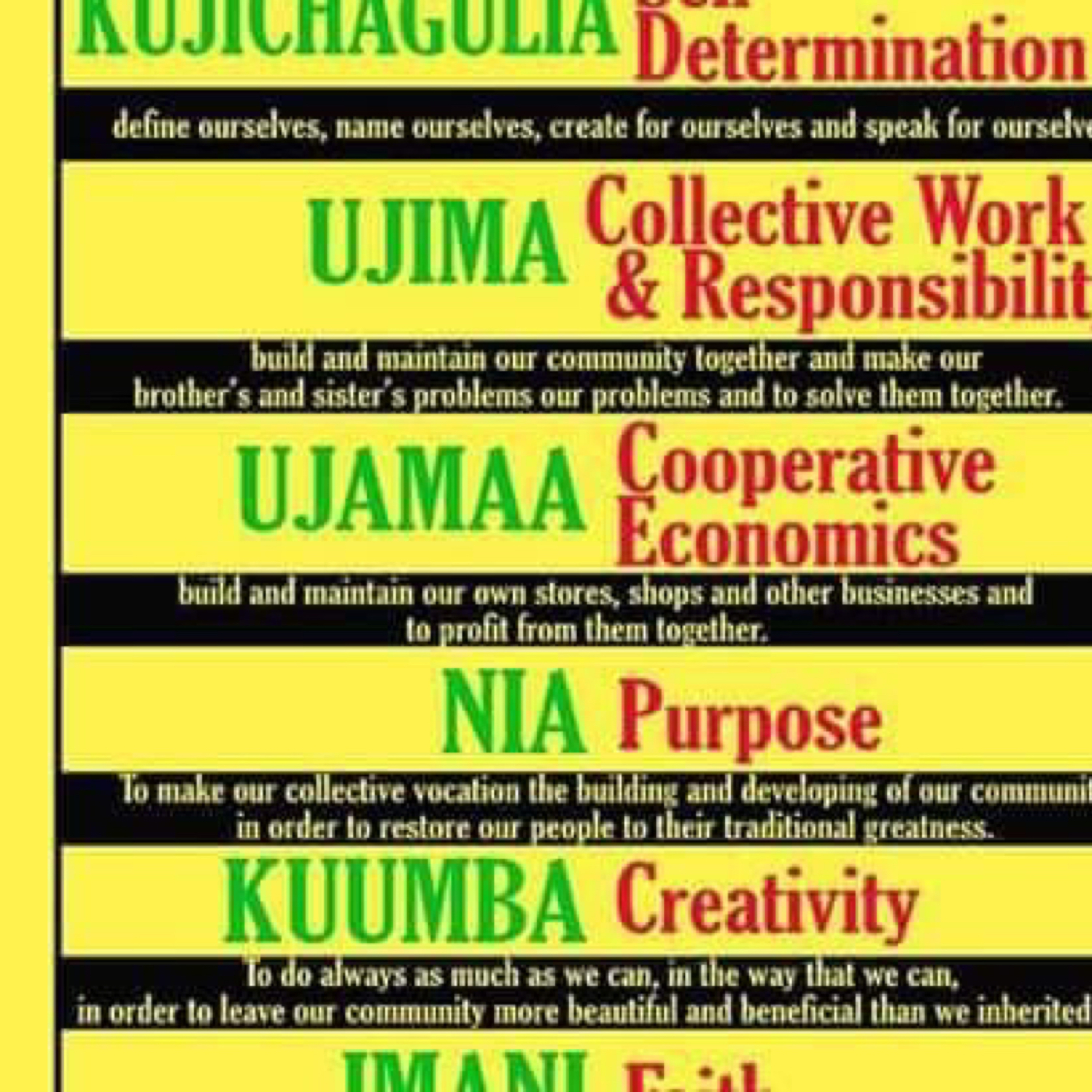 Happy Kwanza Day 3 * UJIMA * Collective Work episode artwork