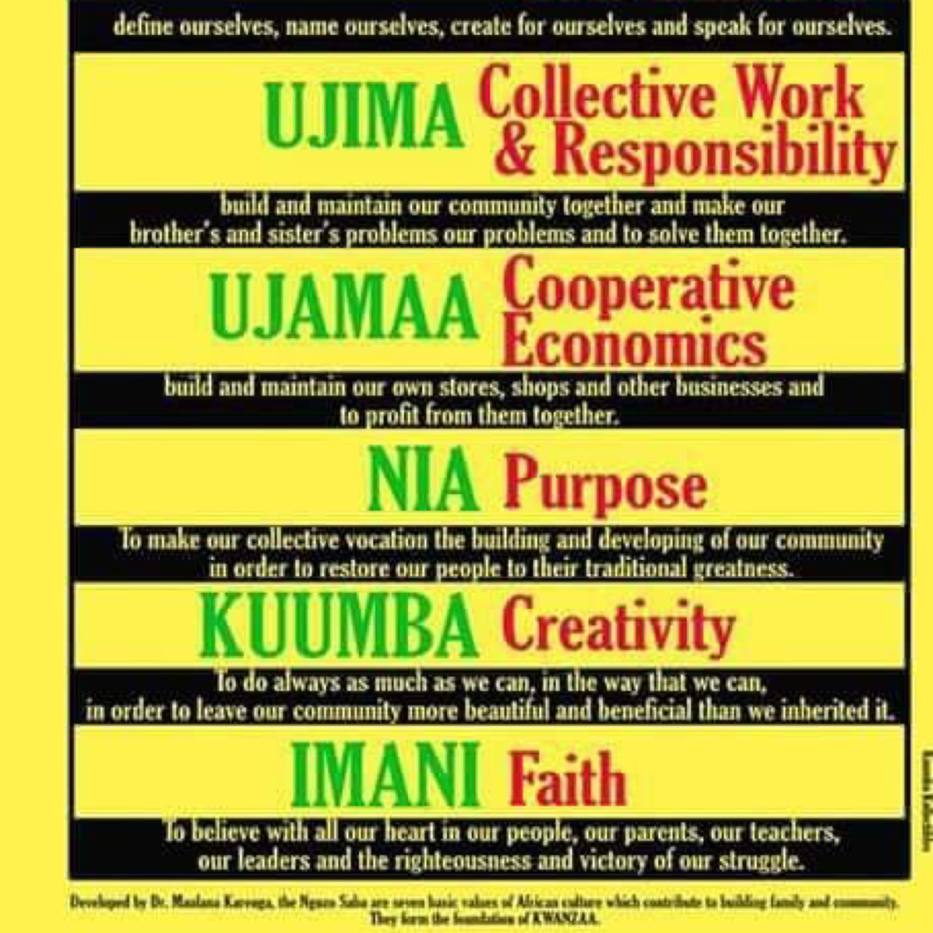 Happy Kwanza Day 5 - NIA  episode artwork