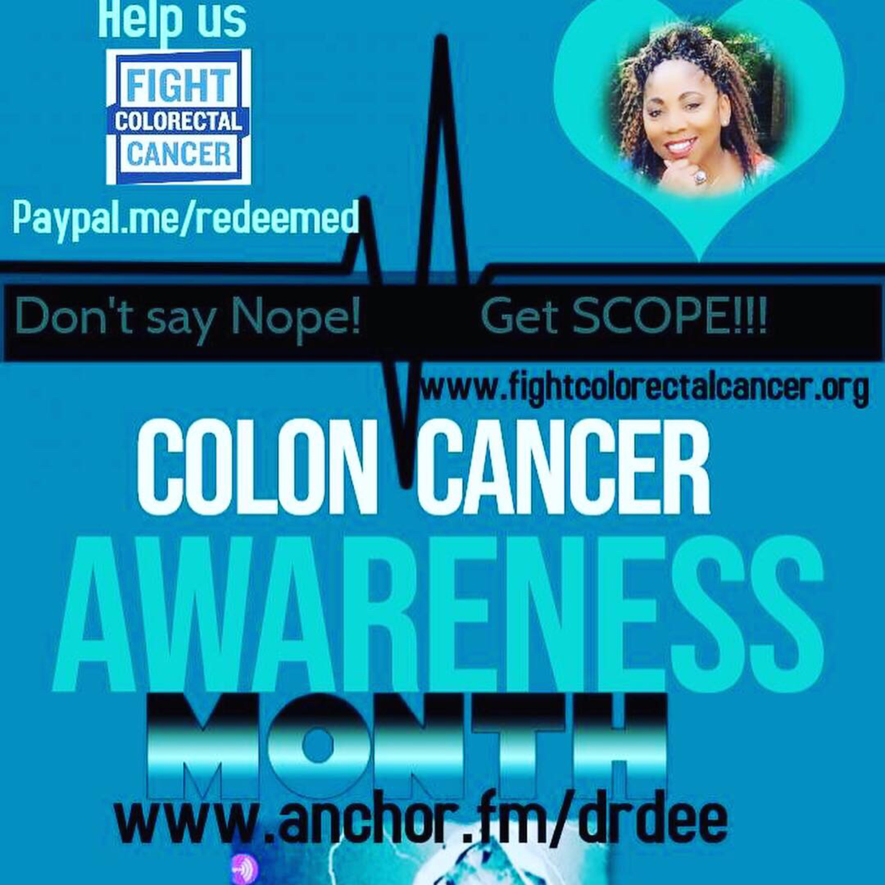 Whats up! Boom factor family Its colorectal cancer awareness month episode artwork