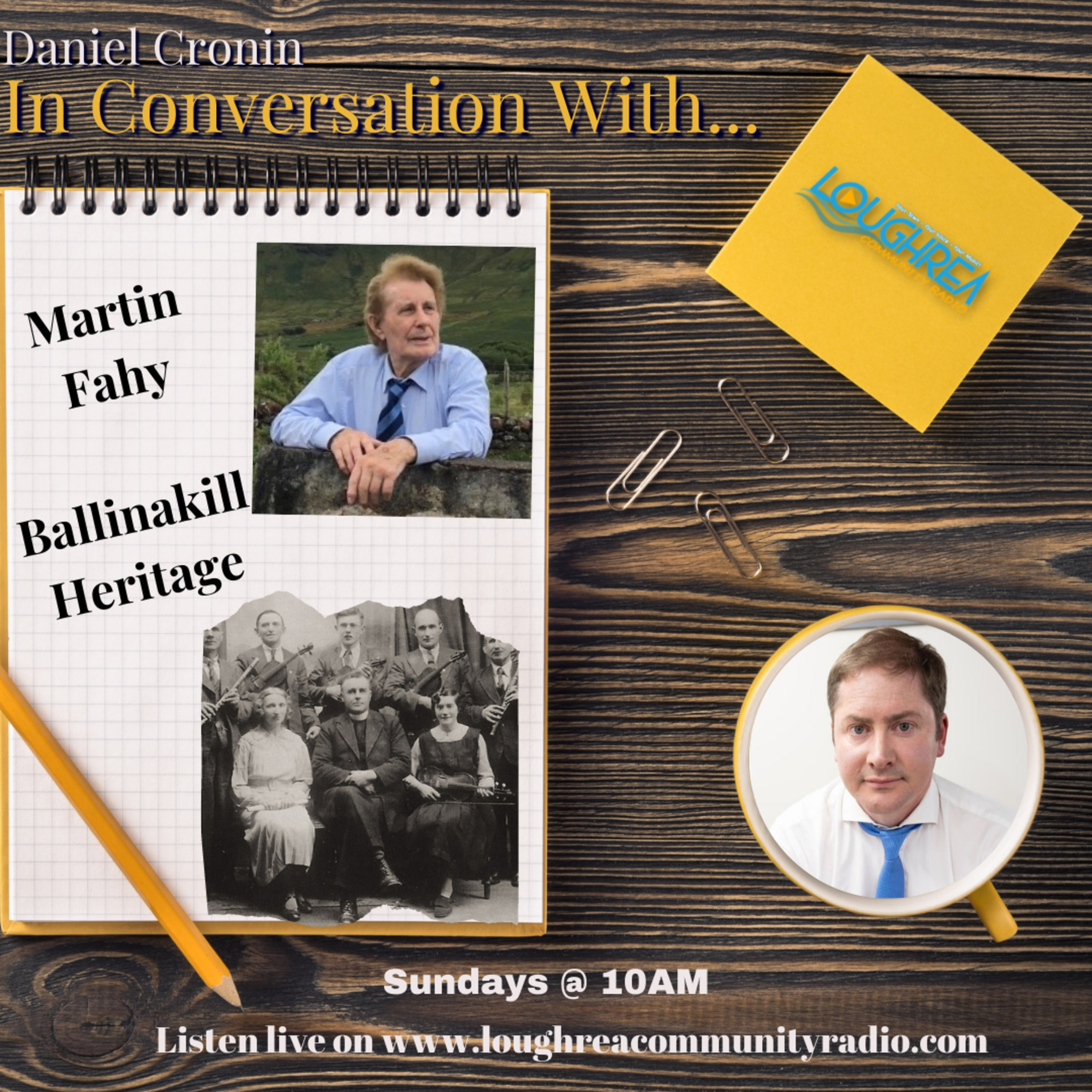 Daniel Cronin In Conversation With....