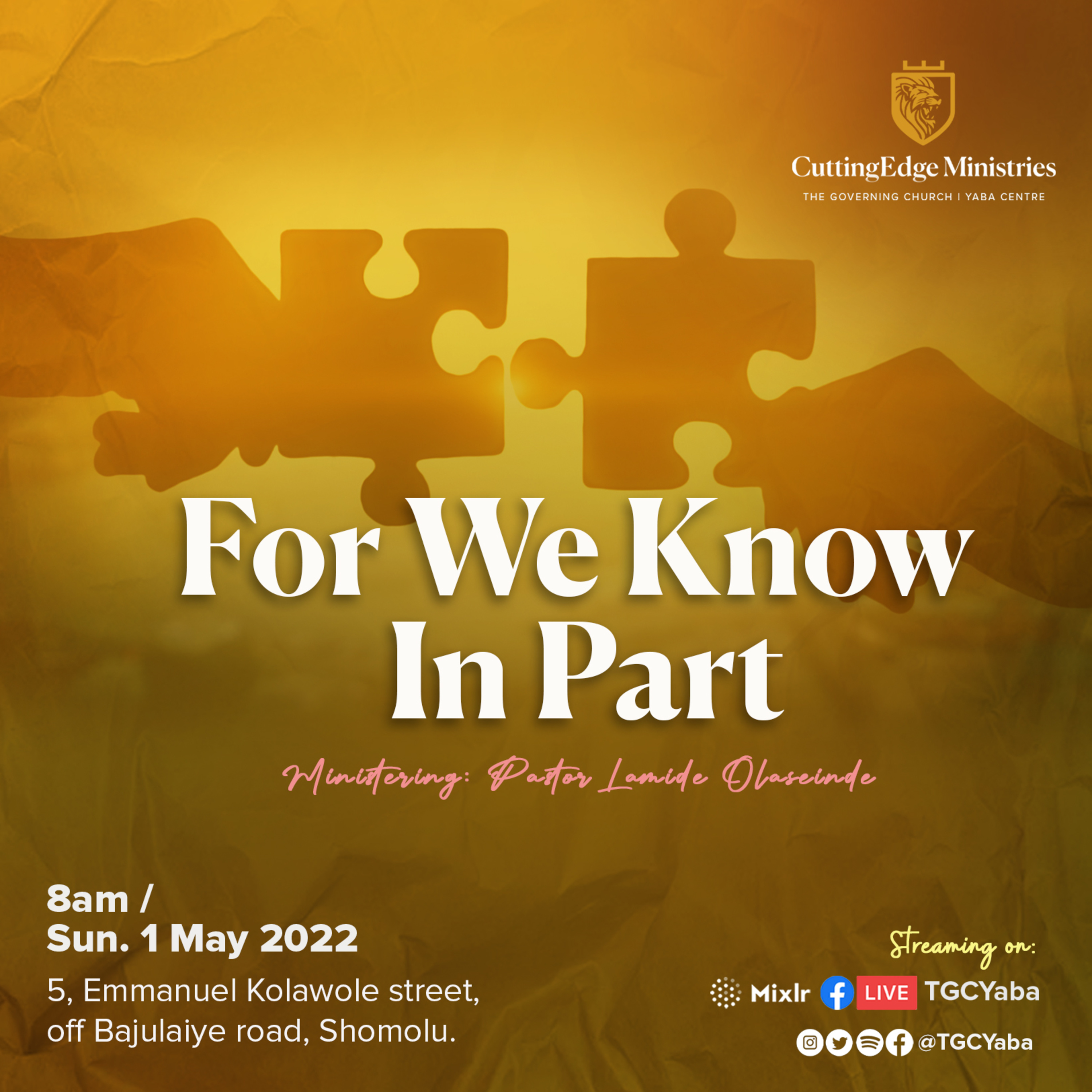 For We Know in Part episode artwork