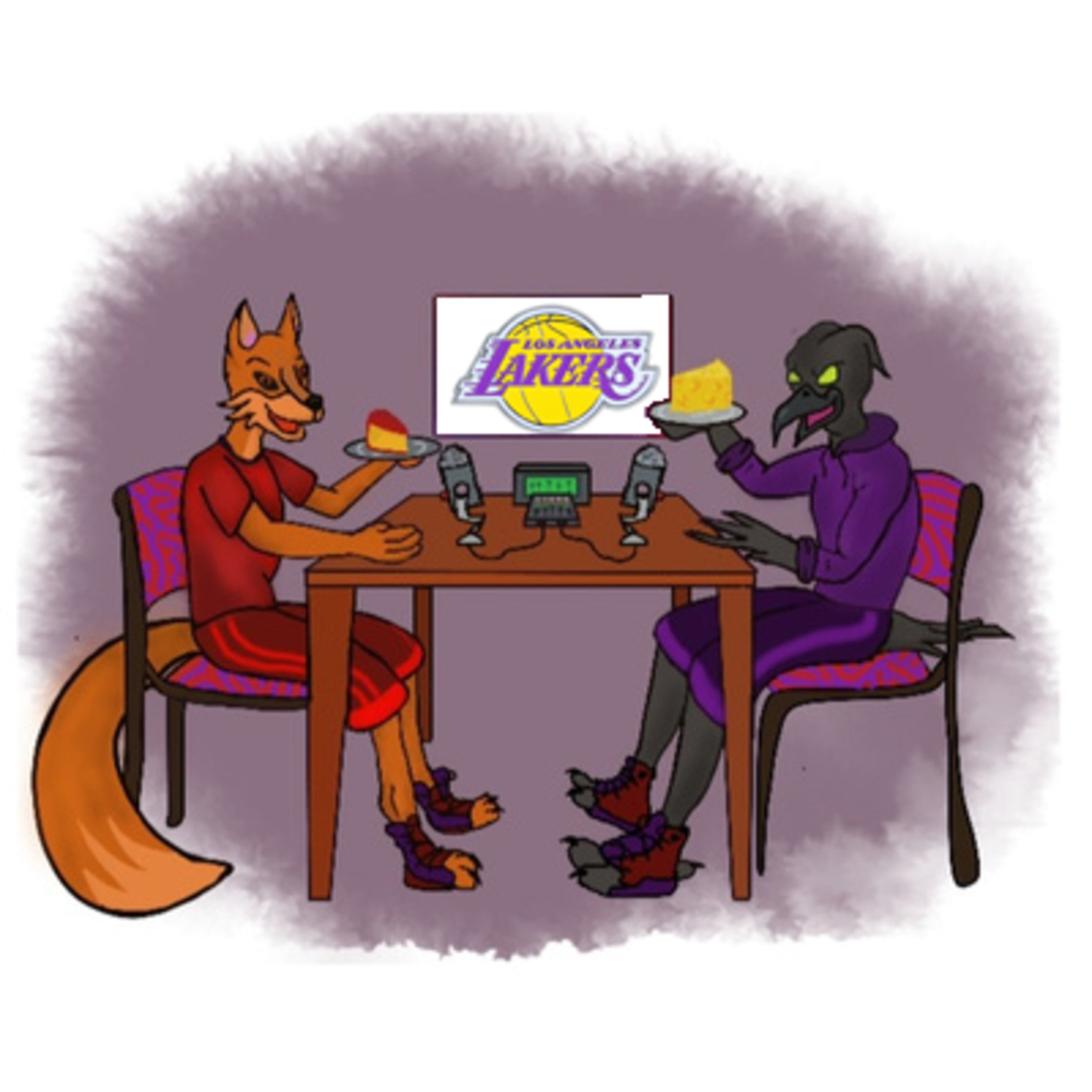 Fox & Raven: EP49 - Social media friends, begging job, congrats LAKERS!! episode artwork