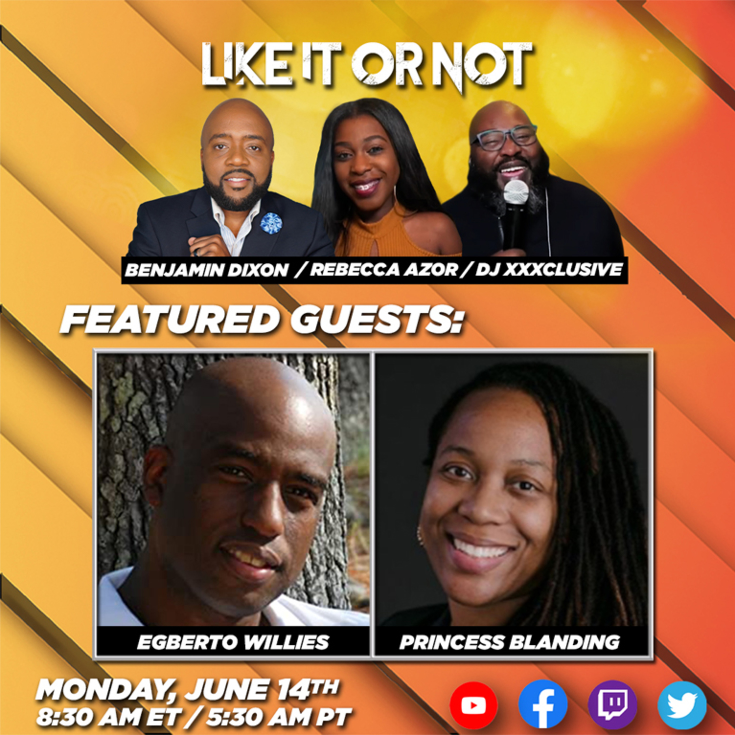 Discussing Biden’s policies & Progressive concerns on The Benjamin Dixon Show, Like It Or Not
