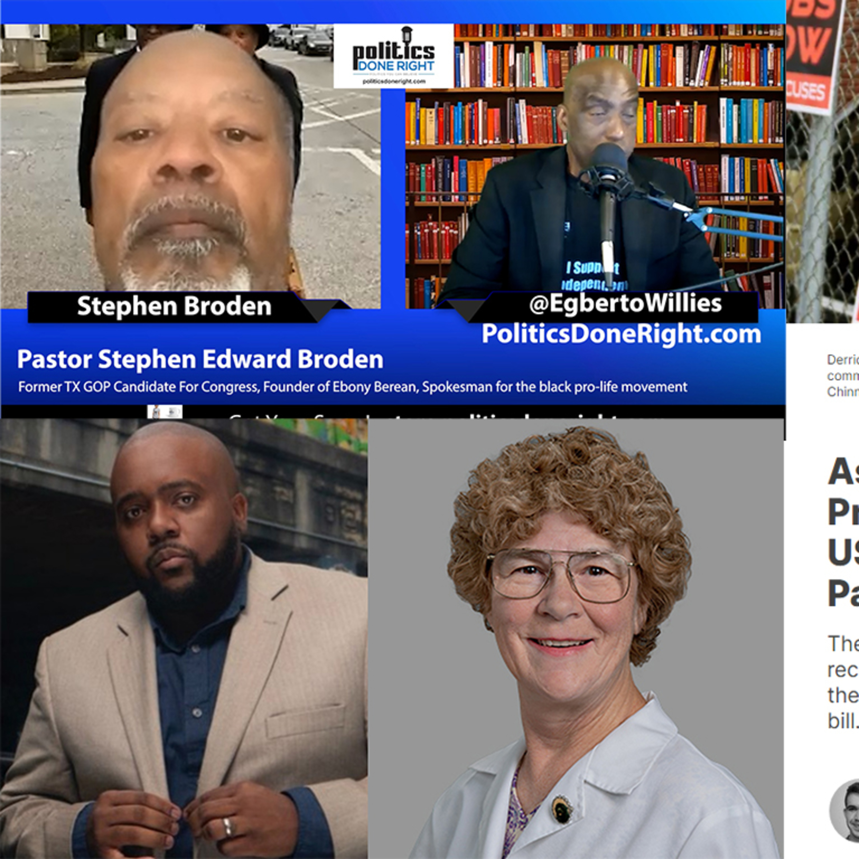66% want $3.5 Trillion Infrastructure while RW Dems balk- Black Pastor says Democrats duped Blacks