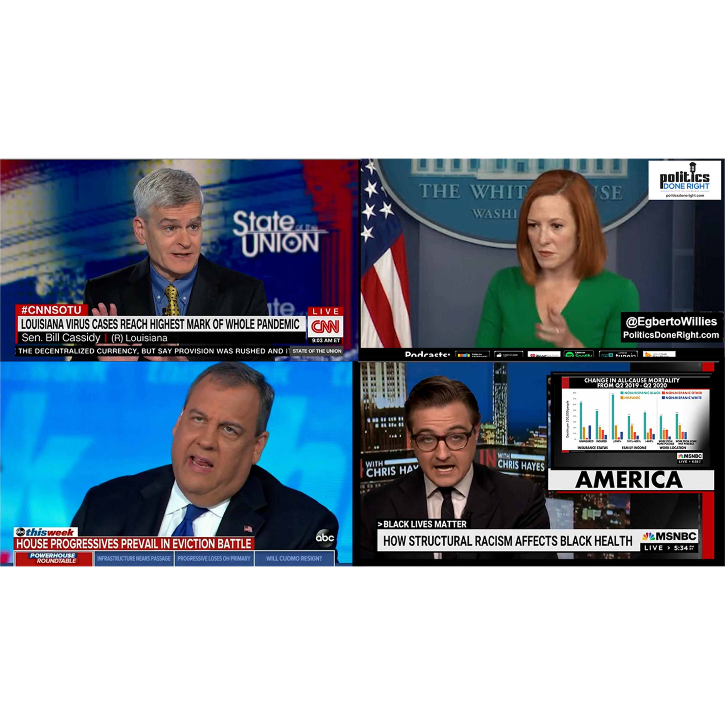 GOP Sen. slams DeSantis on COVID. Christie to Trumpsters, You lost! COVID exposes systemic racismGOP Sen. slams DeSantis on COVID. Christie to Trumpsters, You lost! COVID exposes systemic racism