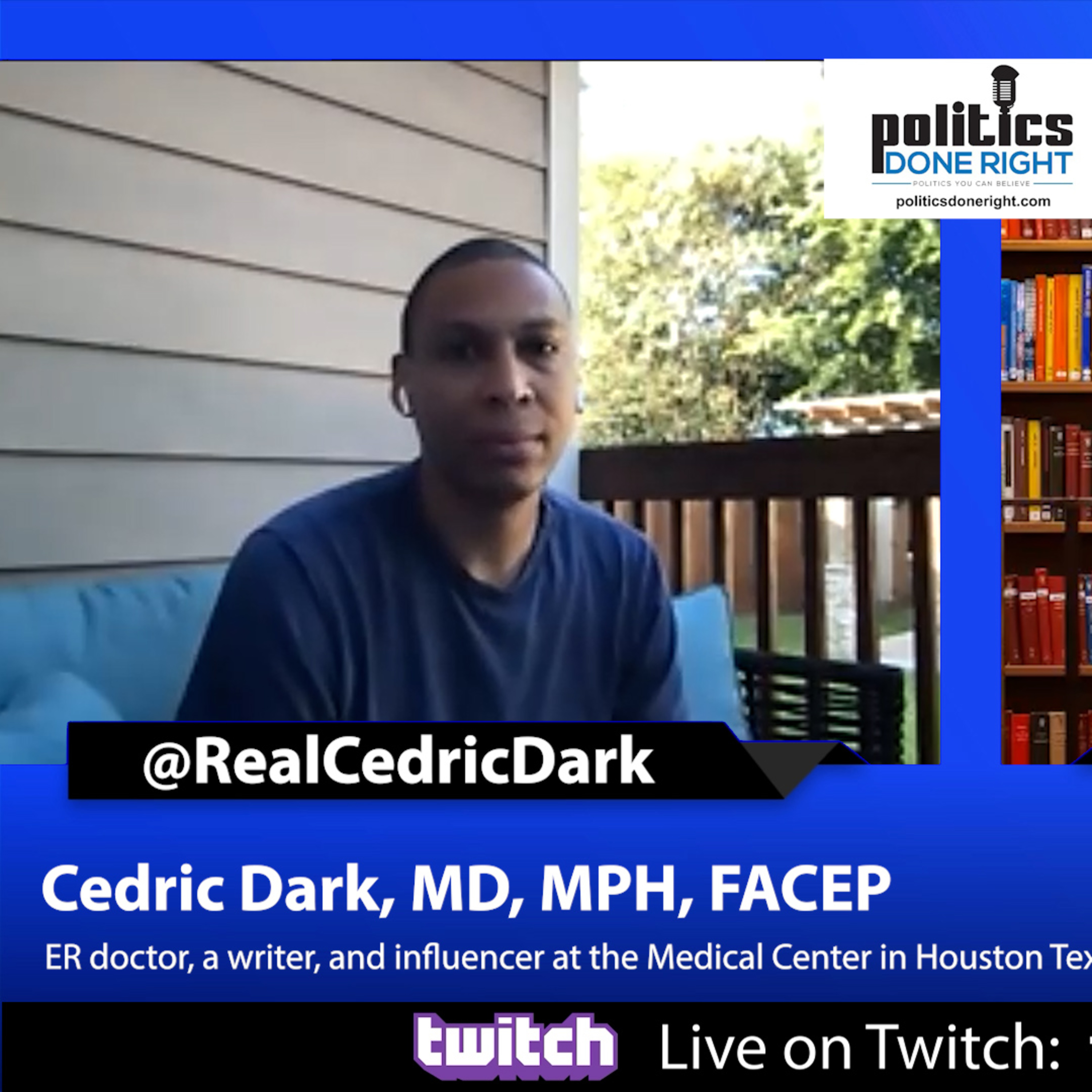 Dr. Cedric Dark on the current COVID emergency, myths, and solutions