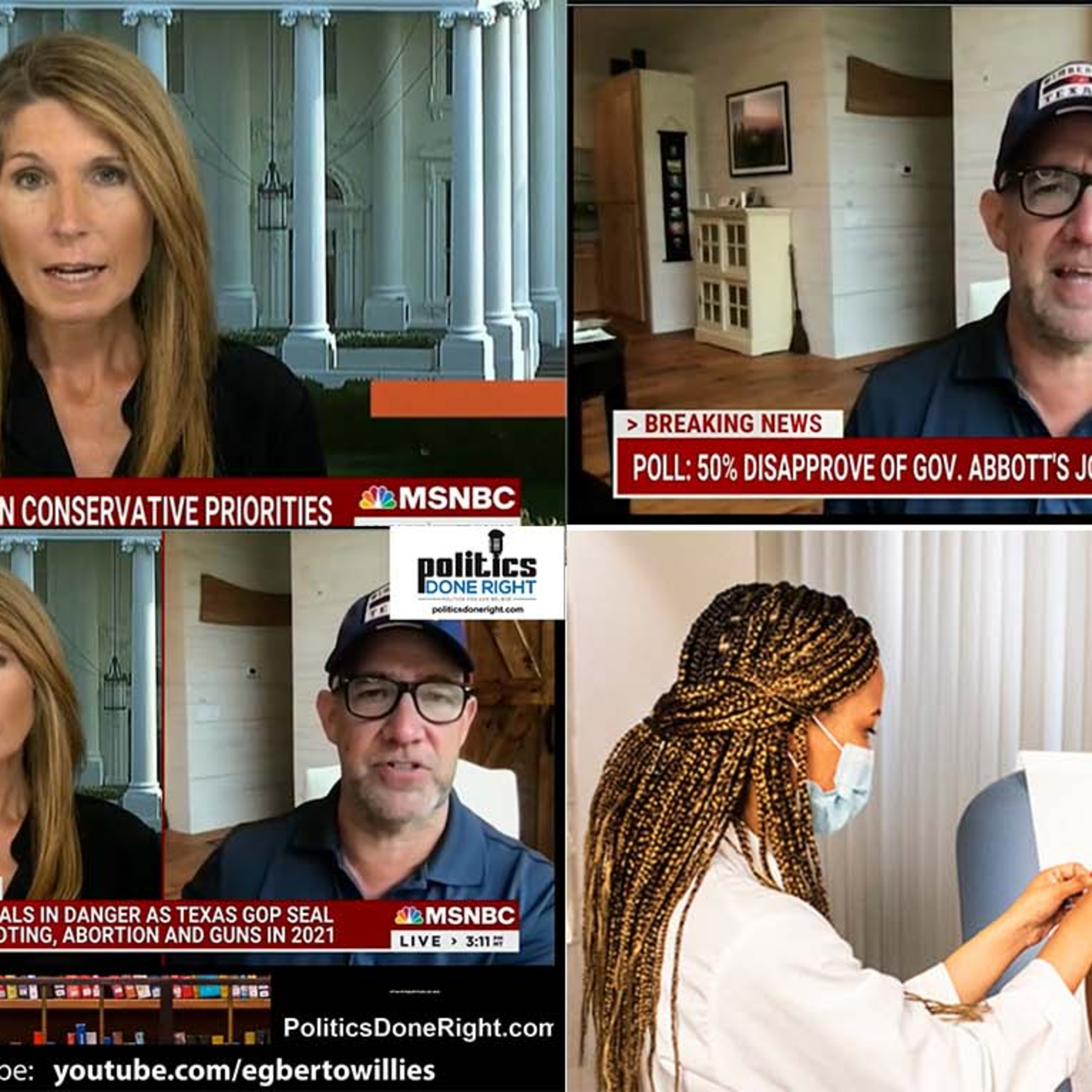 In epic fashion, Nicolle Wallace & Matthew Dowd lays waste to Texas GOP. POC vaccine fears