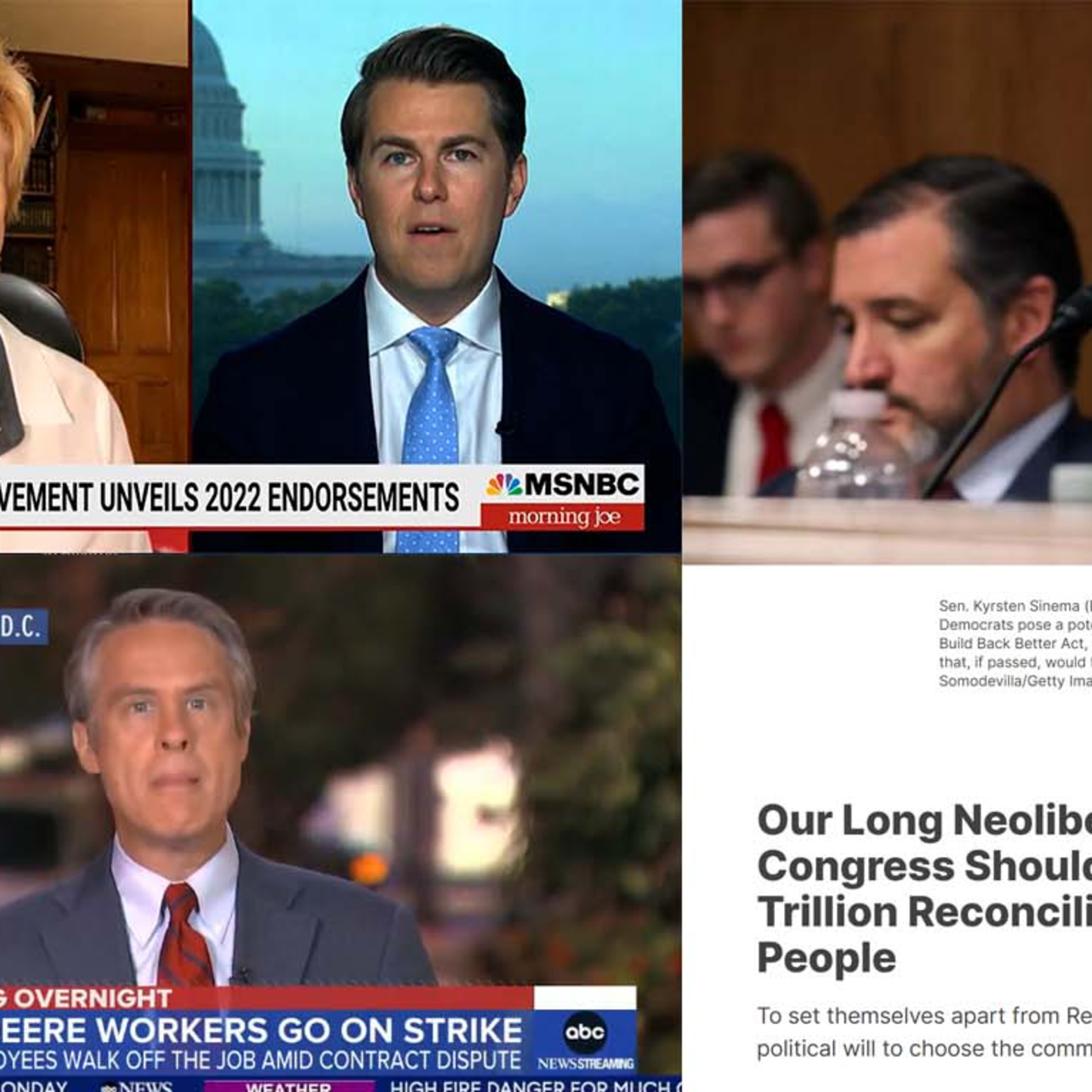 Republicans urge Republicans to vote for Democrats. Workers taking command. Neoliberalism must die.
