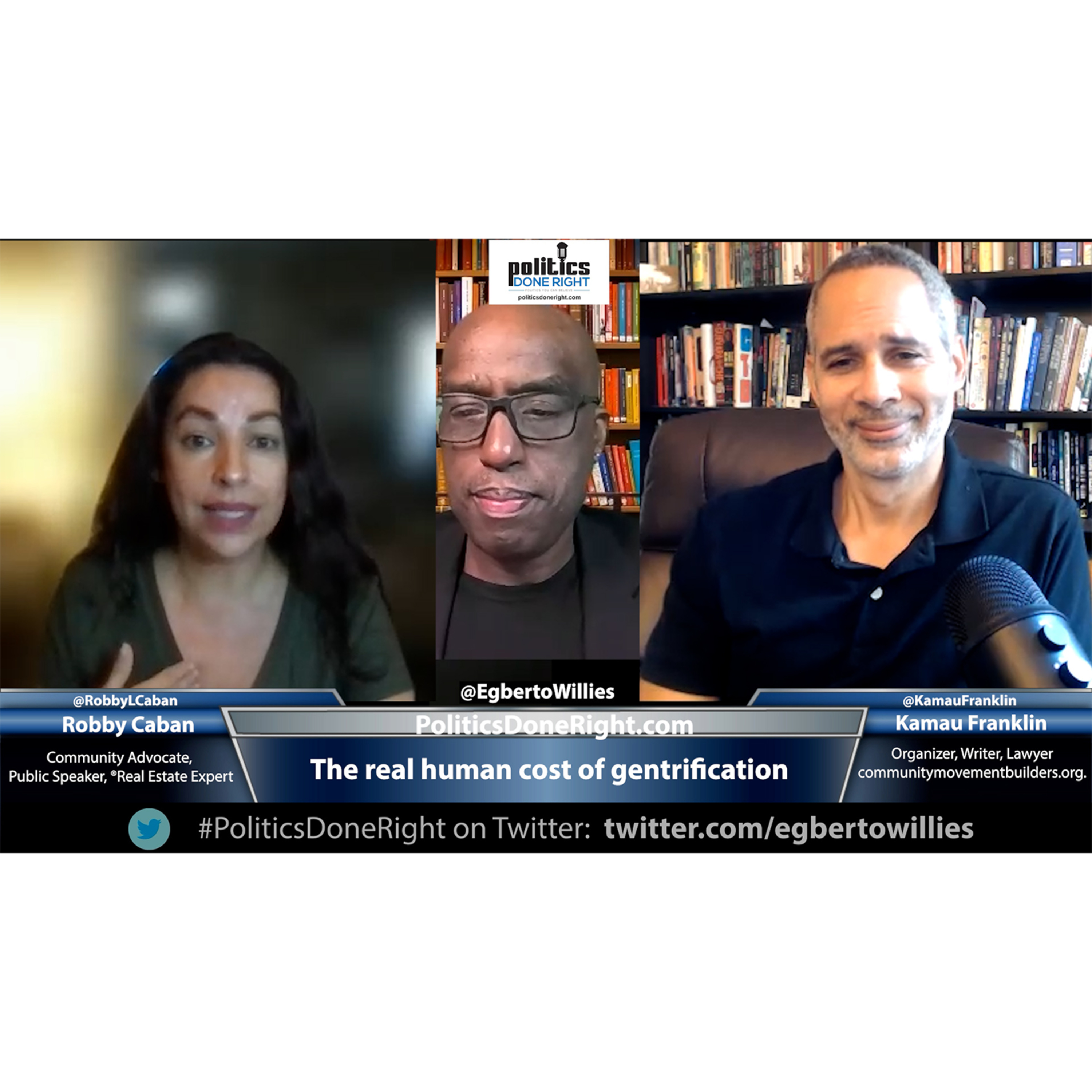 Robby Caban & Kamau Franklin discusses the real human cost of gentrification.