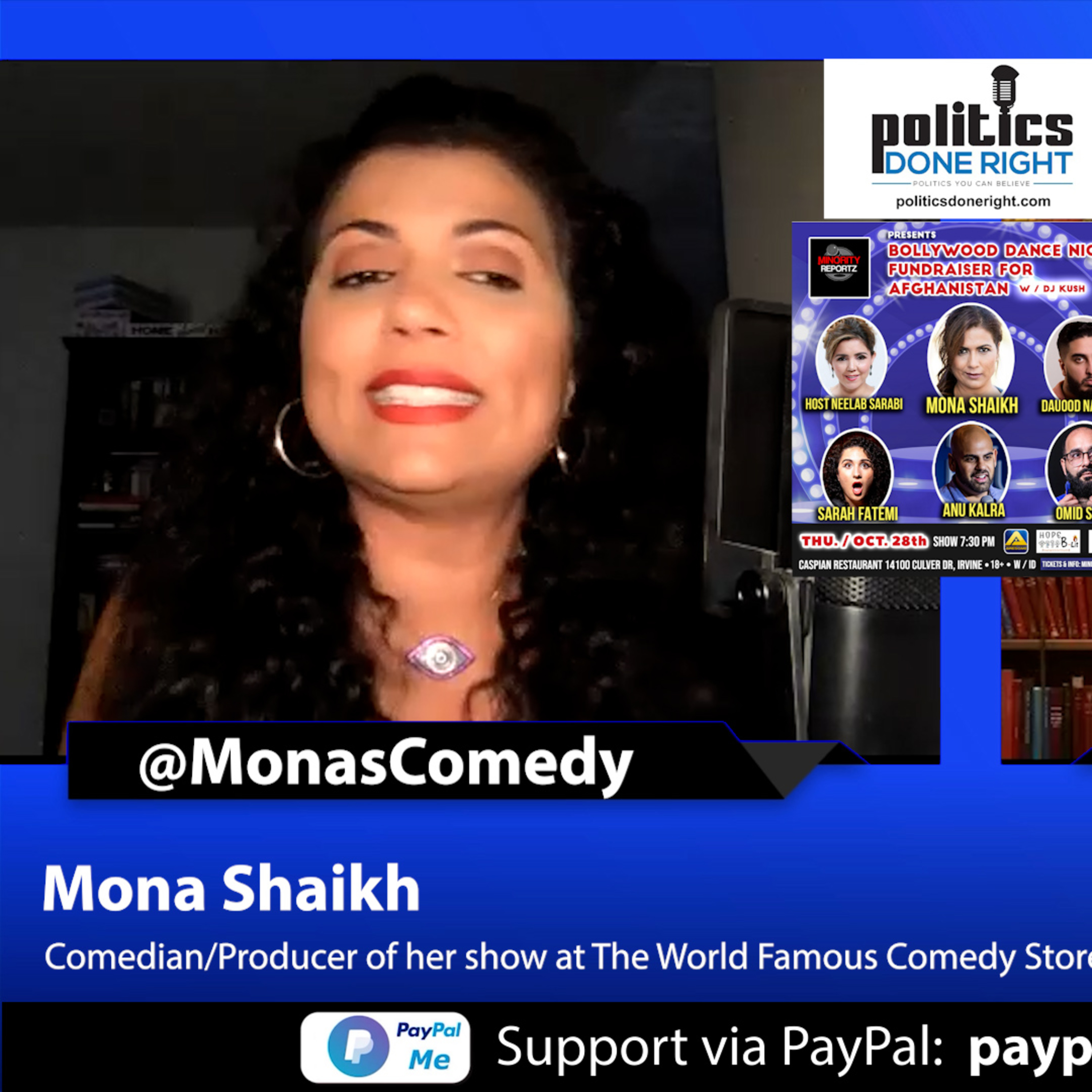 Mona Shaikh: A Conservative Muslim girl came to America & became a comedian with a purpose in LA.