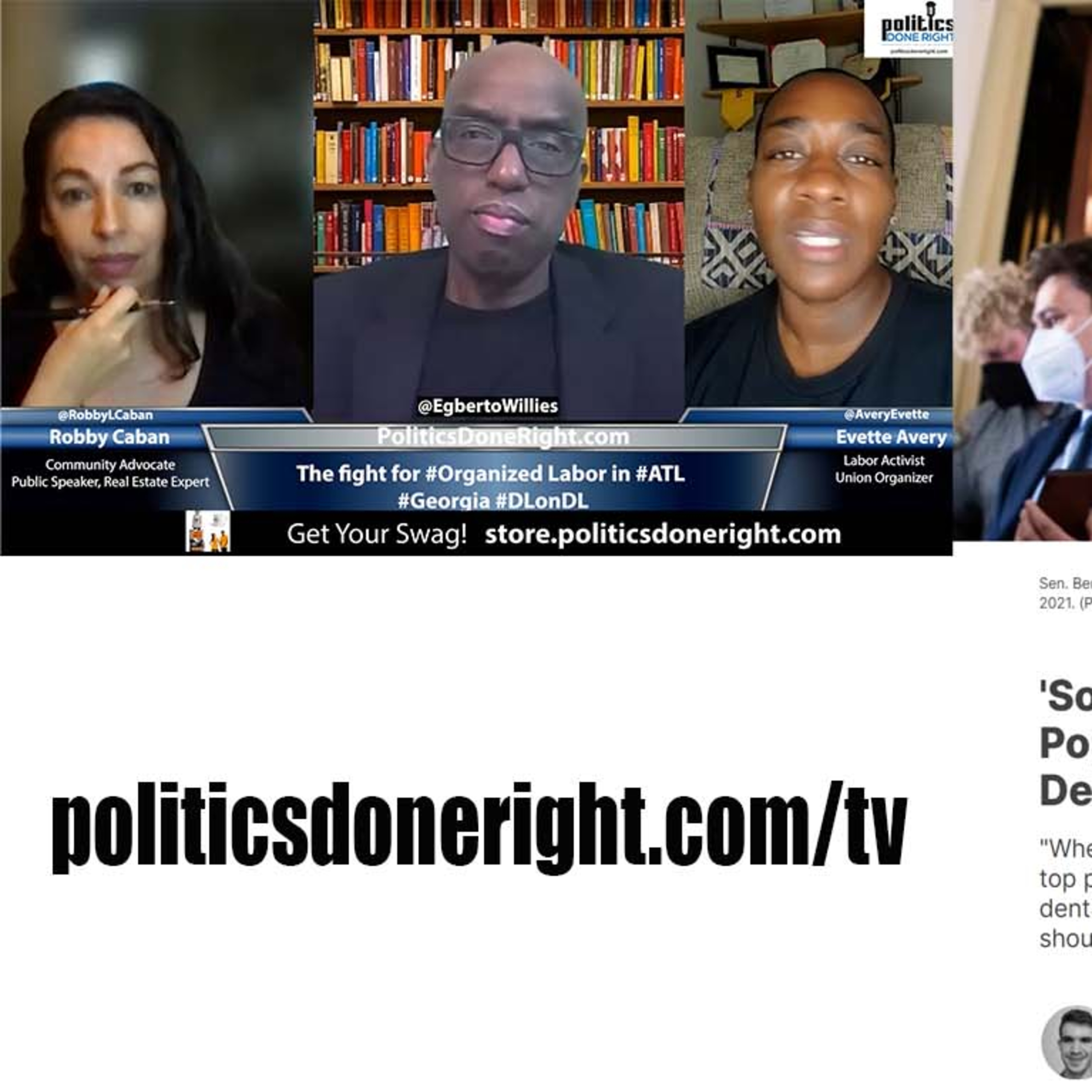 Don’t be spoofed by the Virginia governor race. Evette Avery fights for workers.