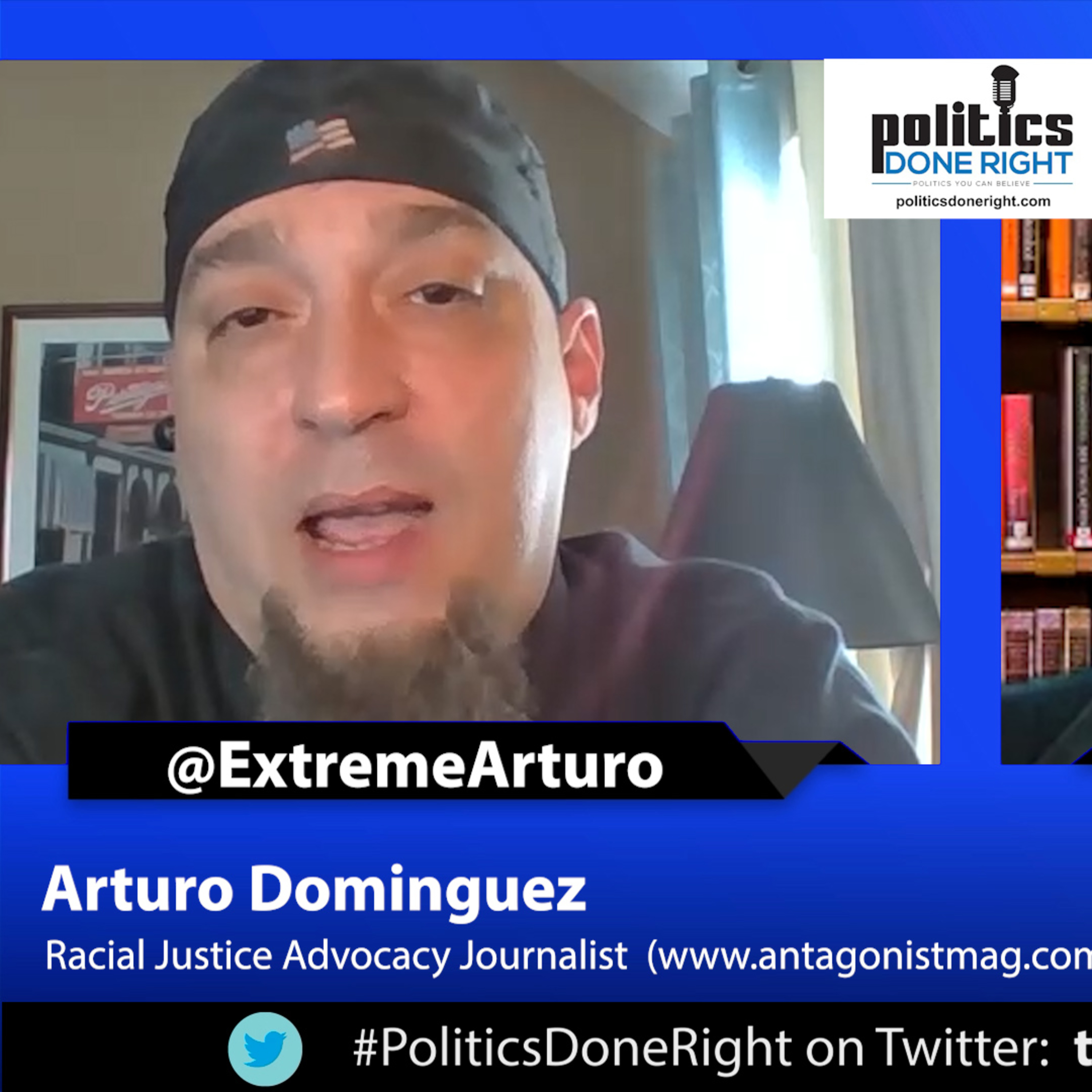 Arturo Dominguez, Racial Justice Advocacy Journalist, on Latino 1619 project issues and #WEOC.