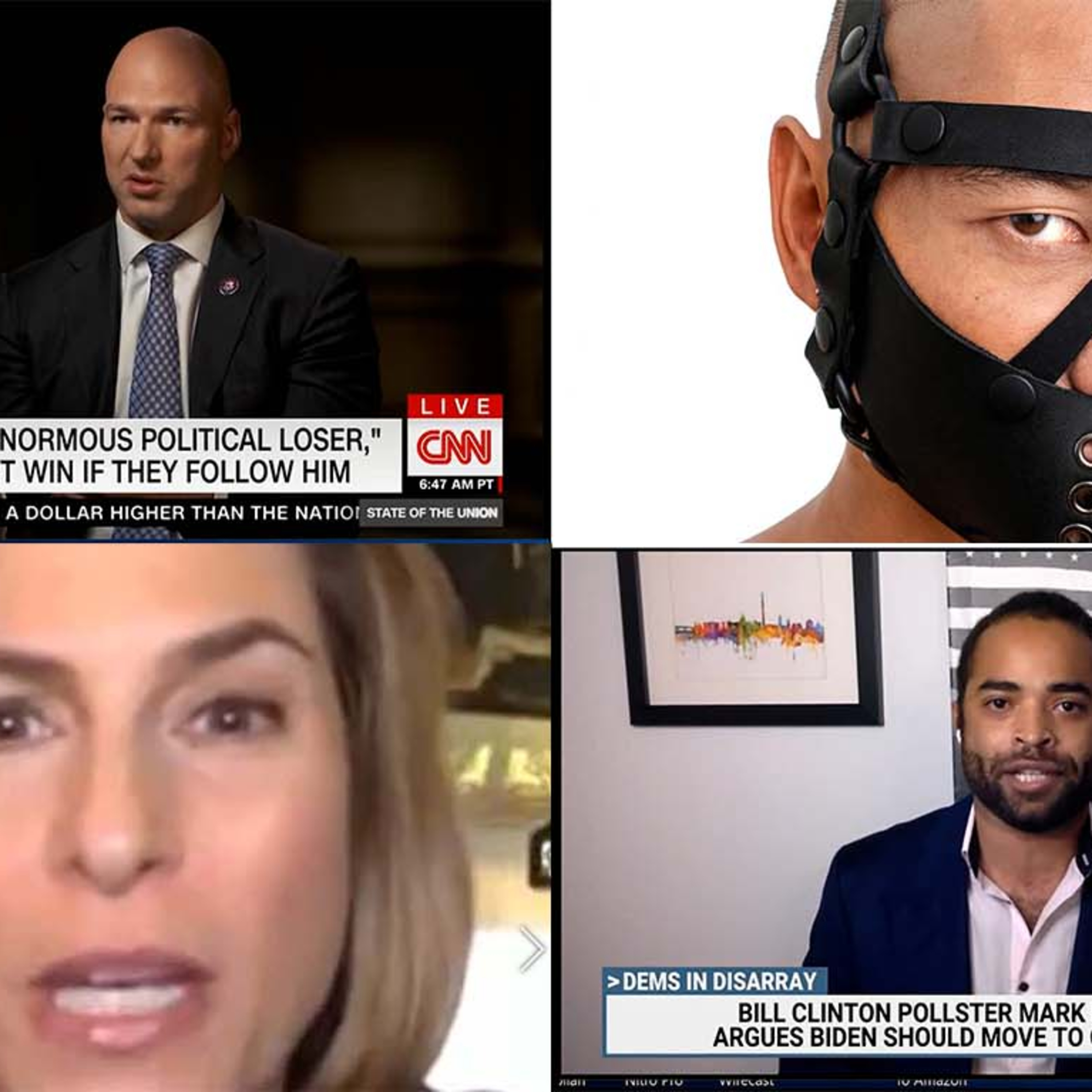 Strategist dings Democrats messaging and GOP strategist. Congressman slams Trump. Race