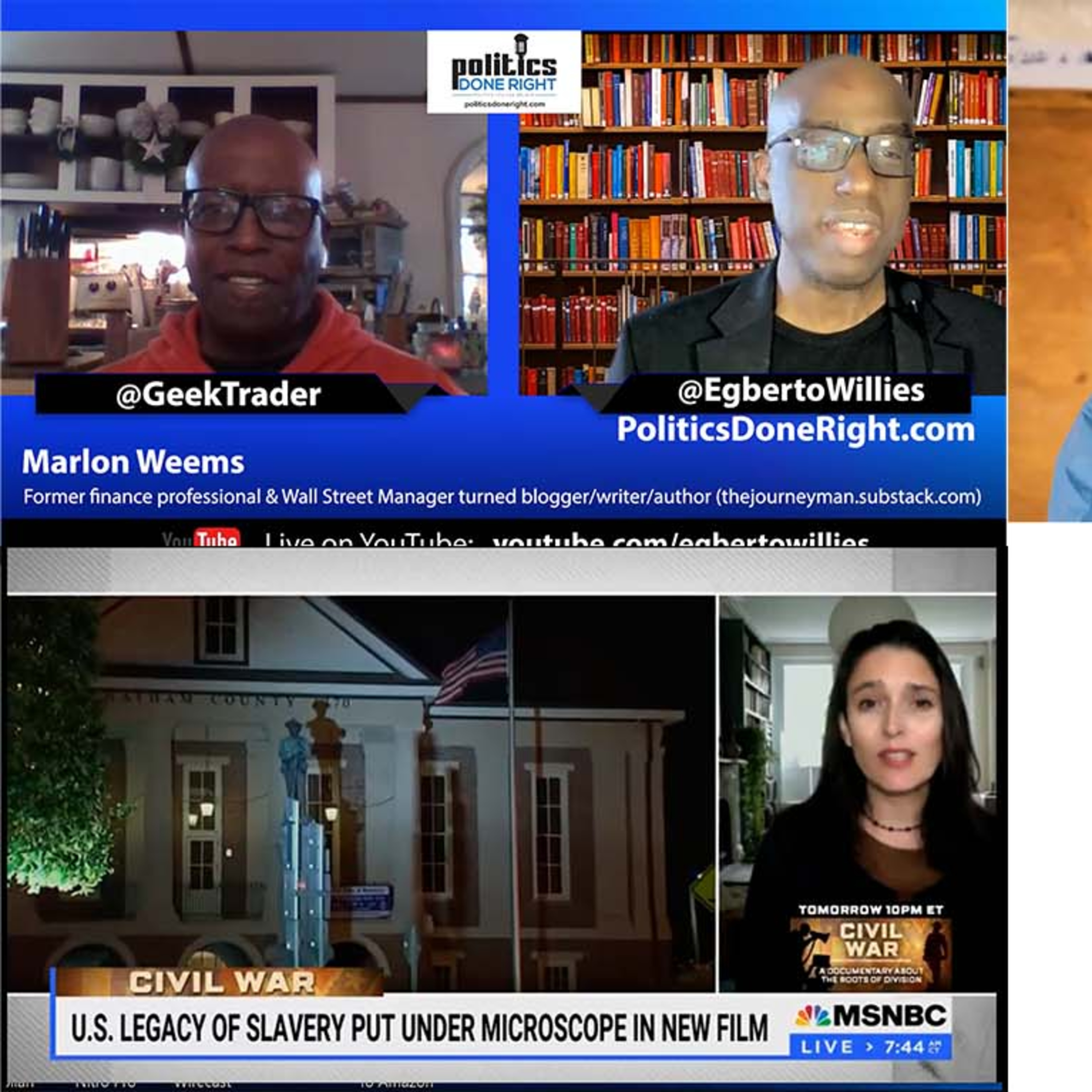It’s not AA history it’s American history. Marlon Weems talks about news, markets, and more