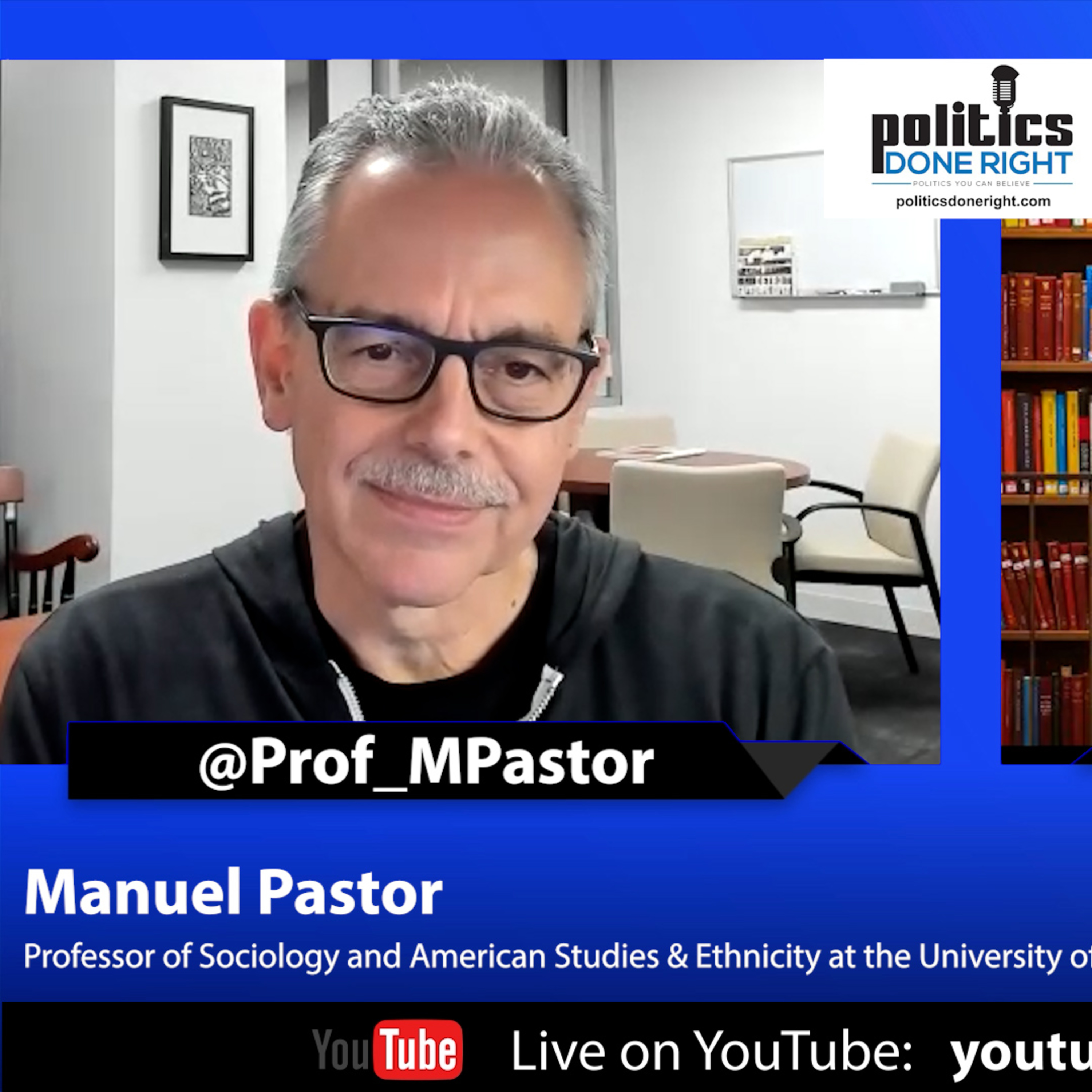 Manuel Pastor, USC Professor of Sociology discusses the Latino vote