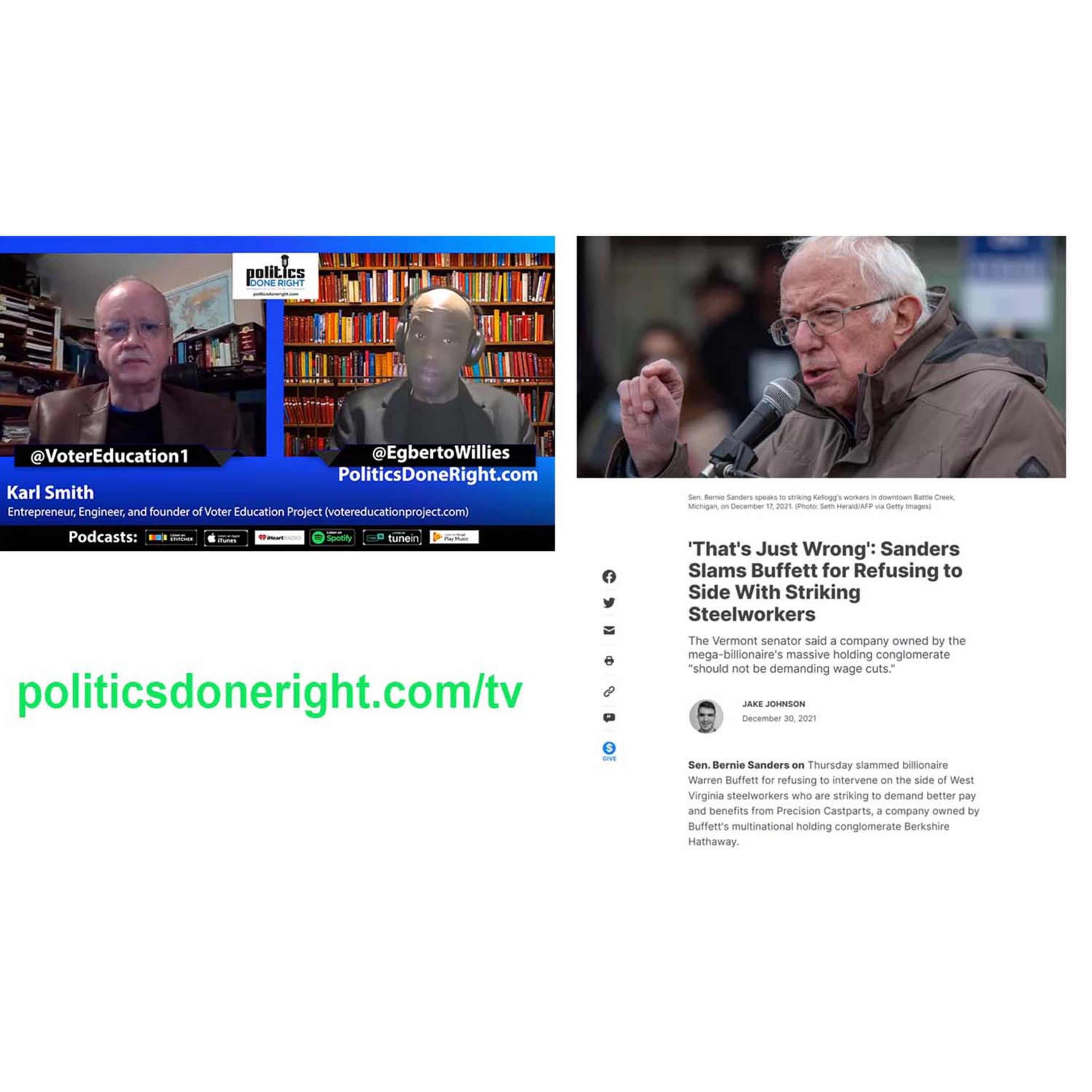 Bernie Sanders slams Warren Buffett – He has the answer for Democrats to win 2022