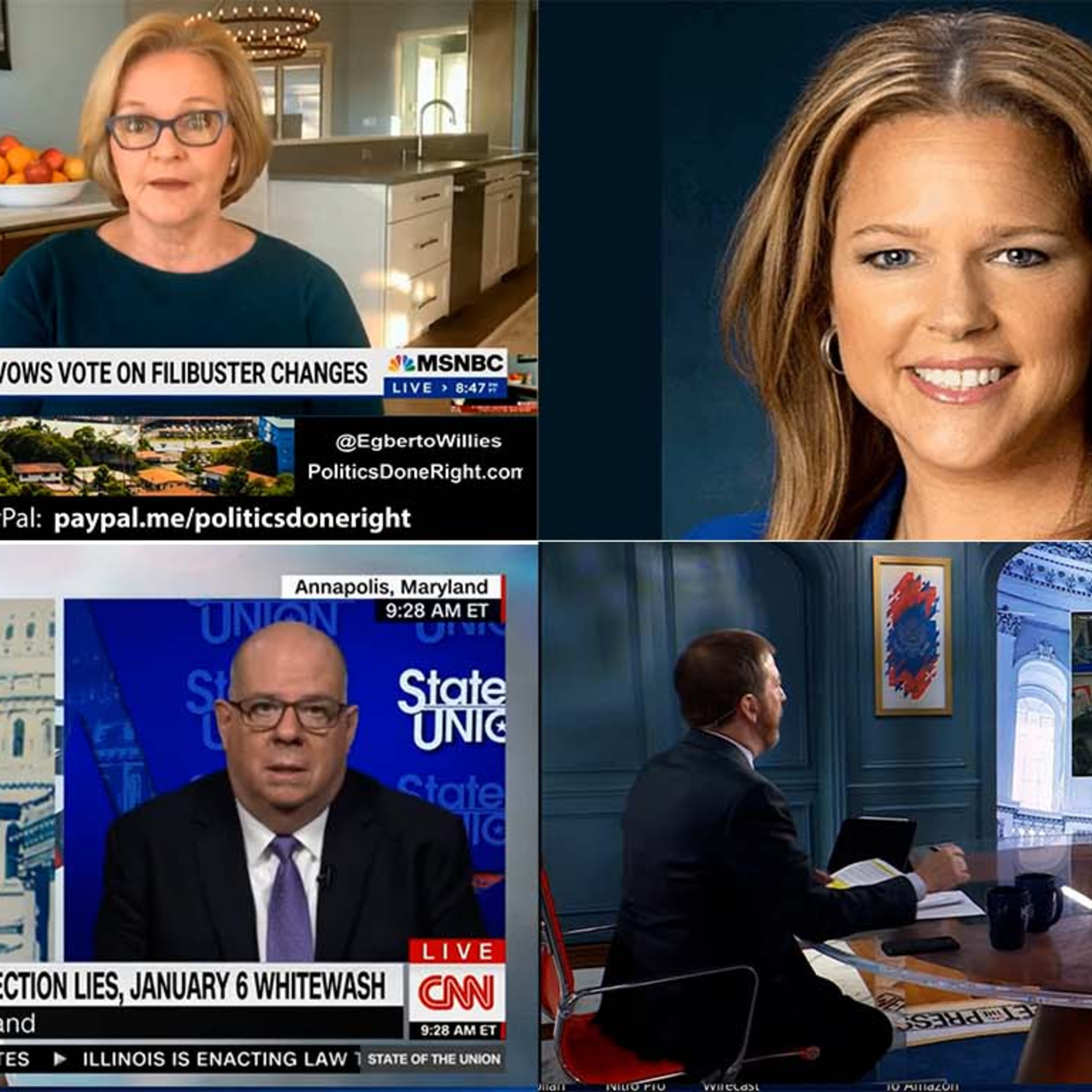 McCaskill dings Manchin – GOP Governor slams Republicans – GOP death cult continues – Todd fails