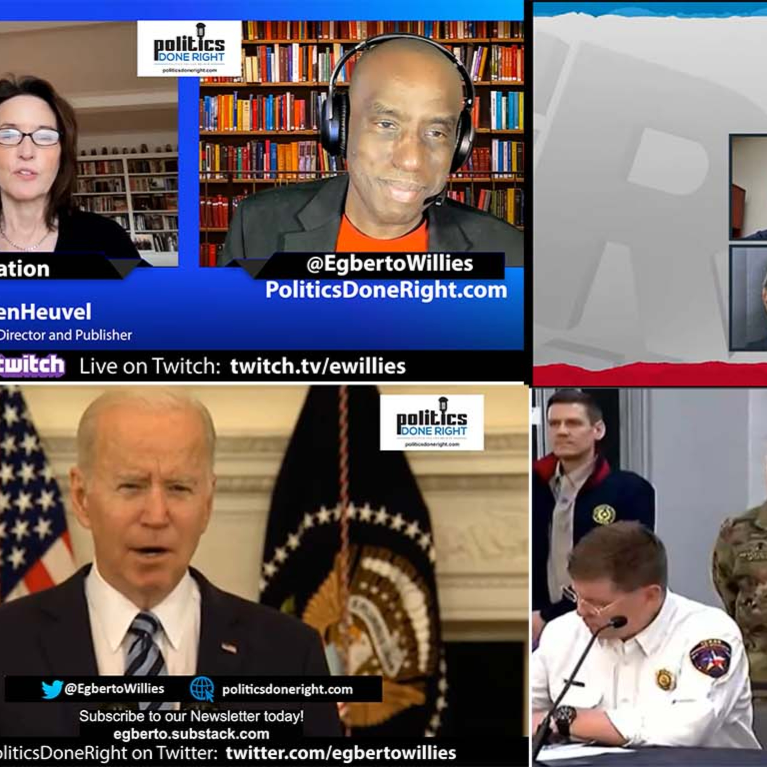 Katrina vanden Heuvel on Ukraine, Biden on blockbuster jobs report, Republican voter fraud, more