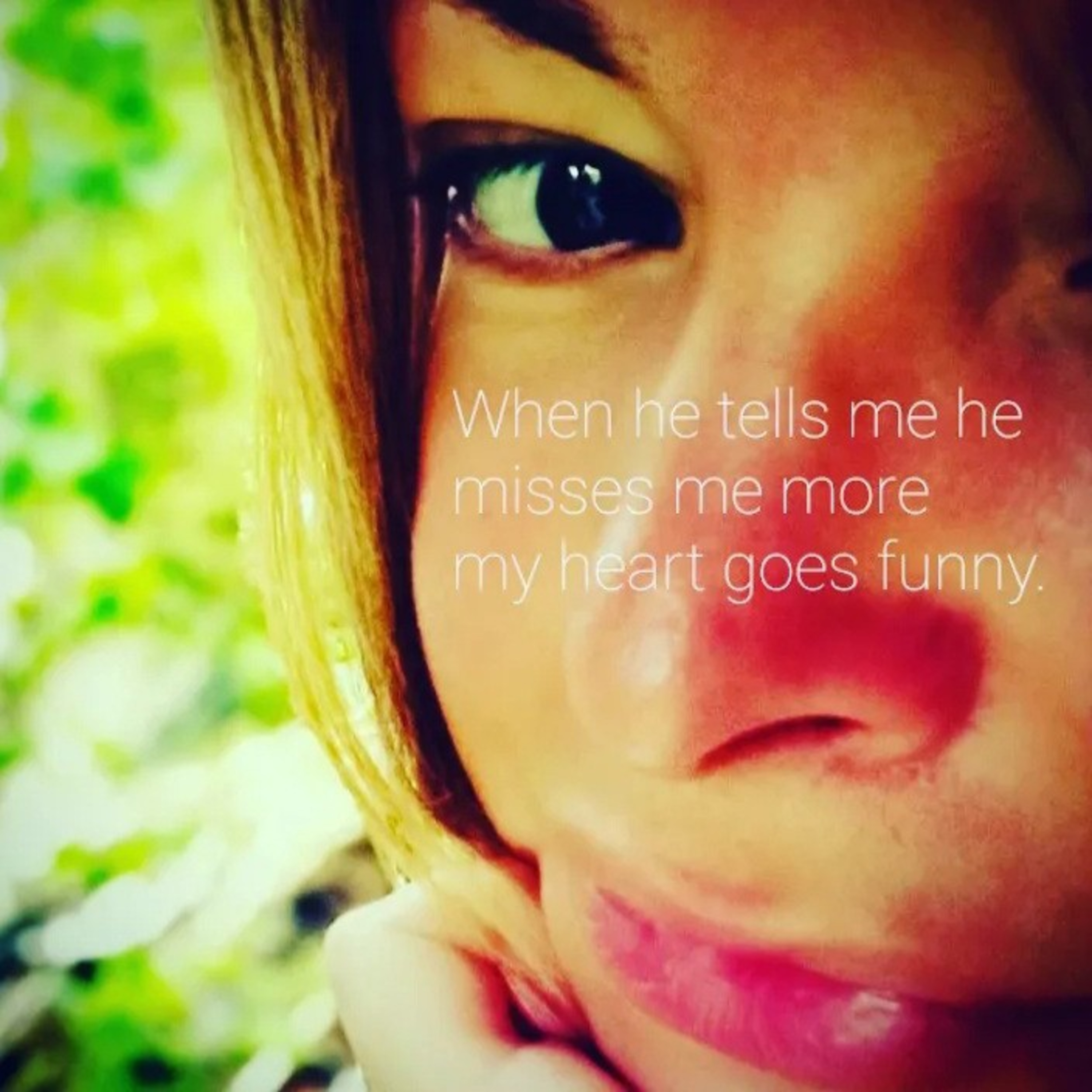 When he tells me he misses me more my heart goes funny.  episode artwork