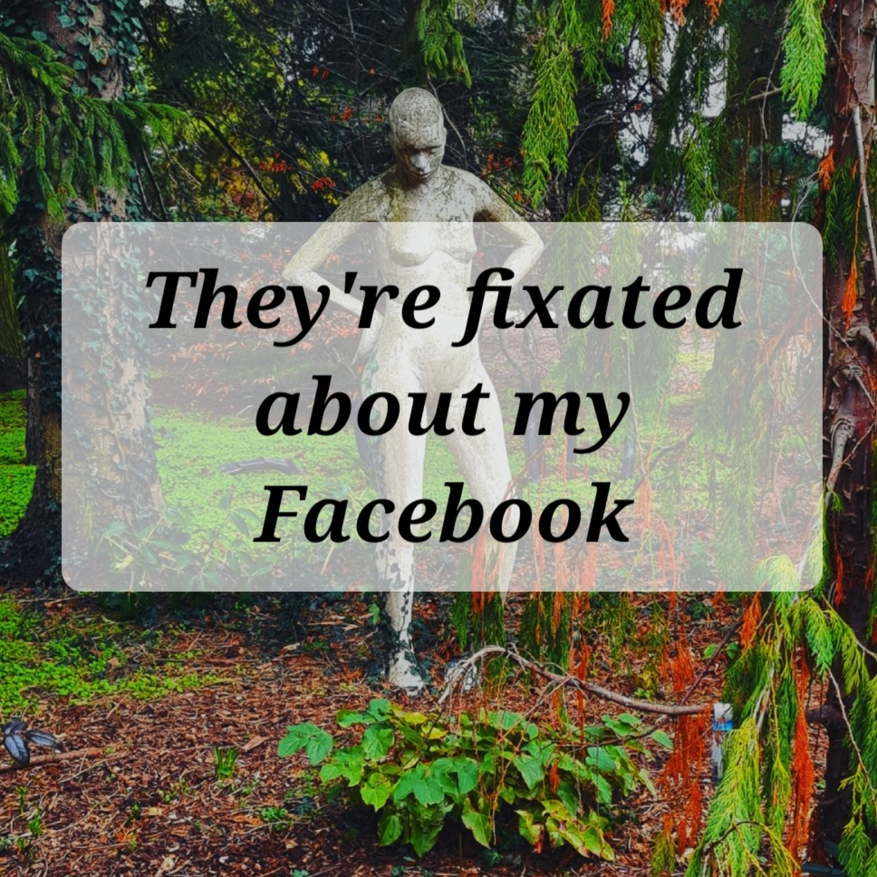 They're fixated about my Facebook episode artwork