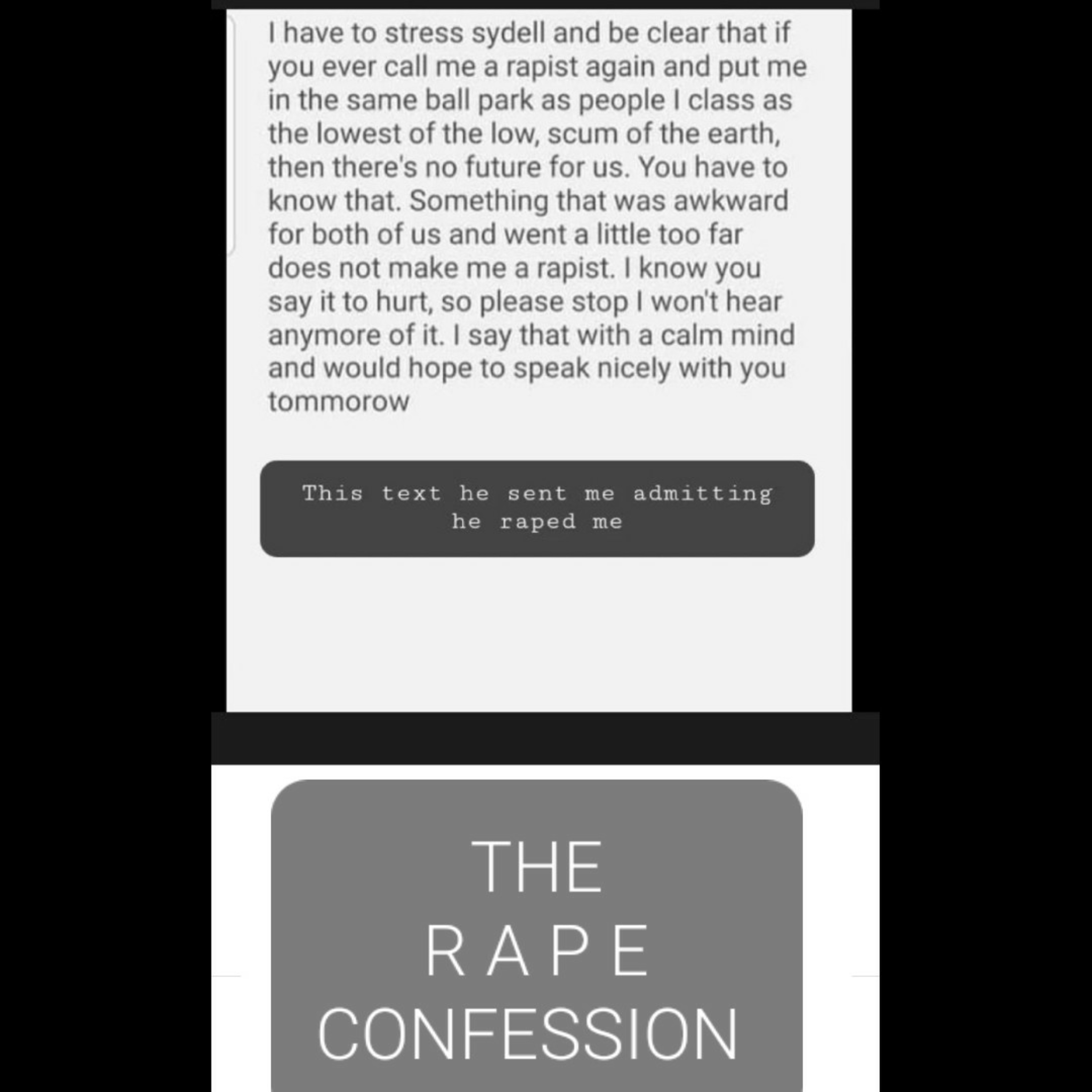 THE RAPE CONFESSION  episode artwork