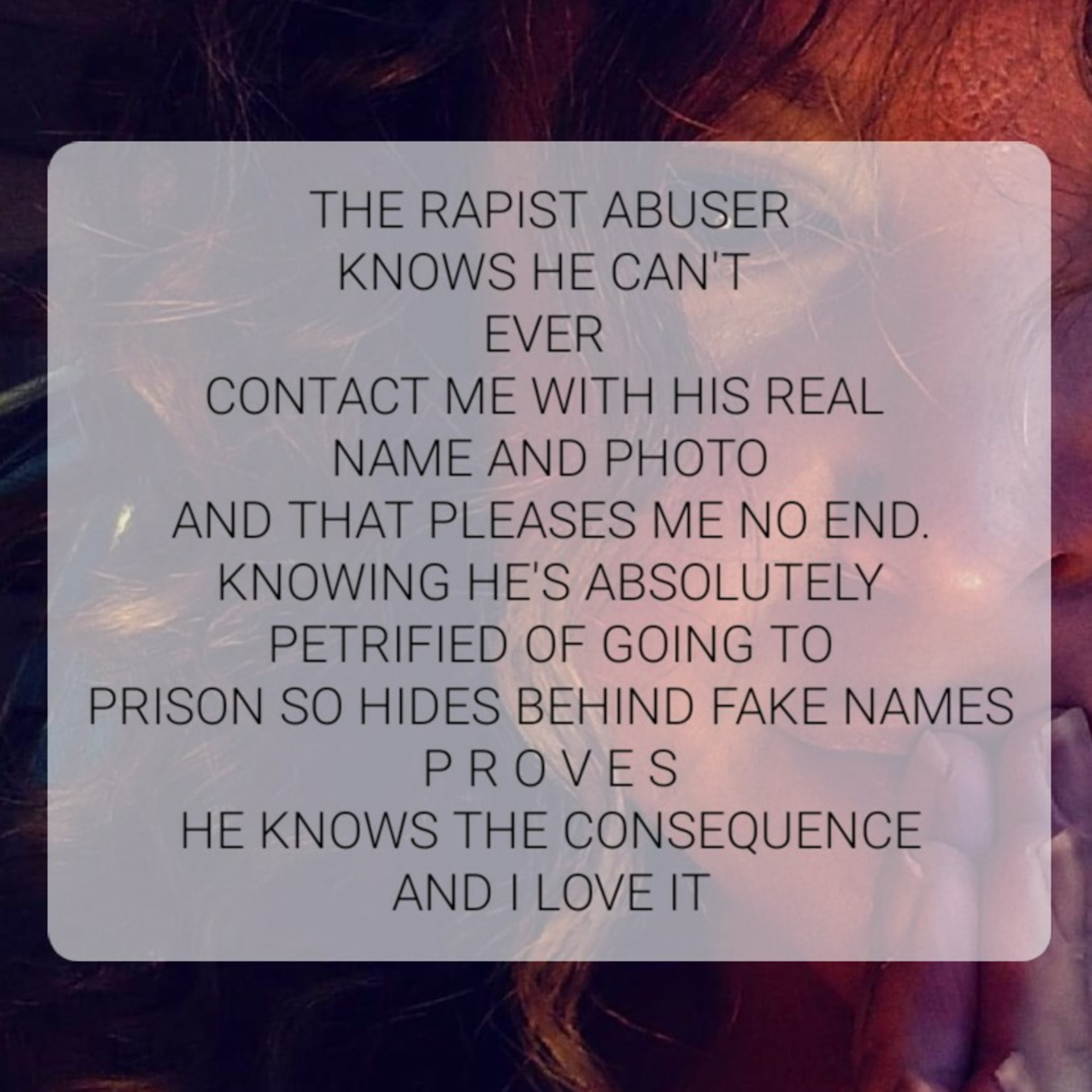 The Rapist who abused me is his own demise episode artwork