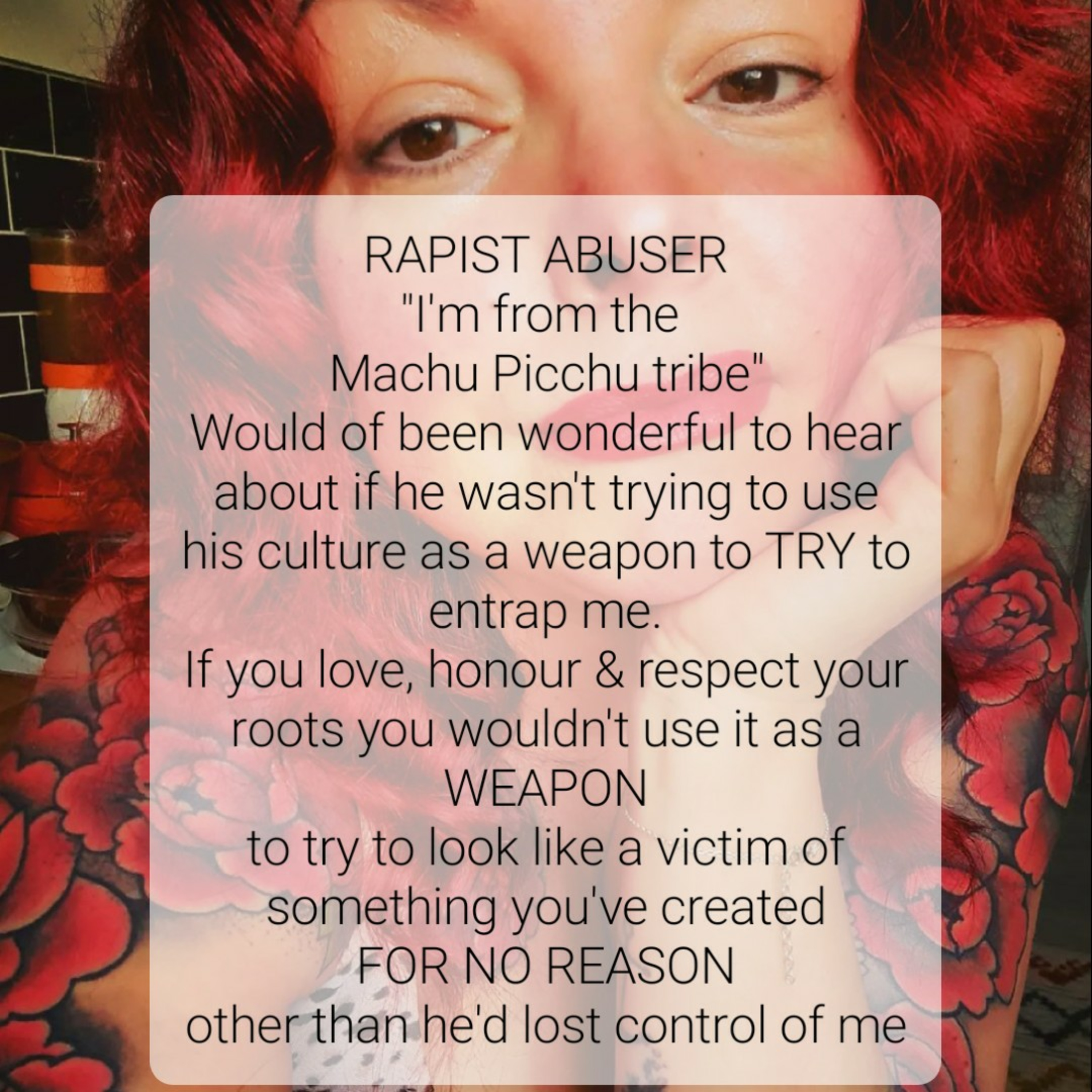 The RAPIST ABUSER used his ethnicity as a weapon to try to entrap me to stay with him. episode artwork