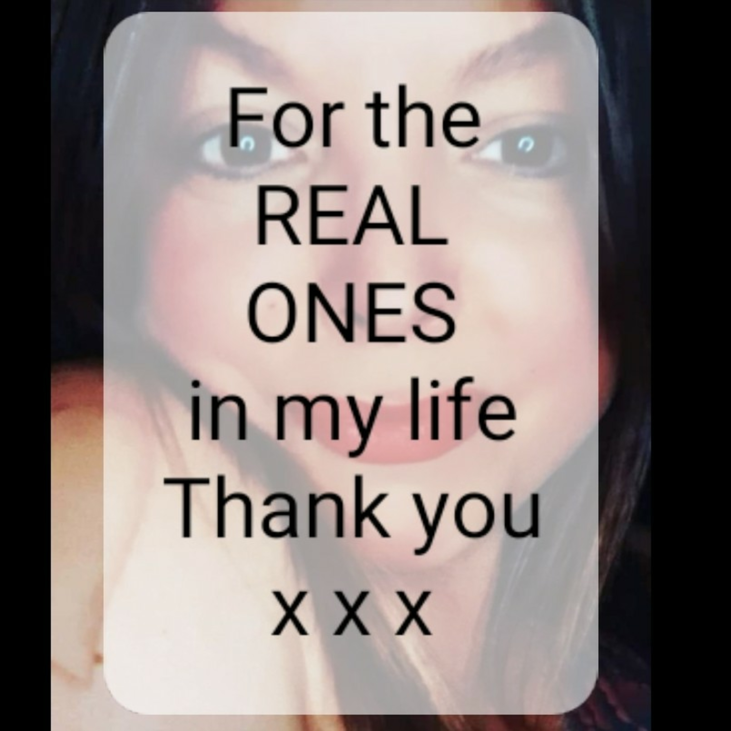For the
REAL
ONES
in my life
Thank you
x x x episode artwork