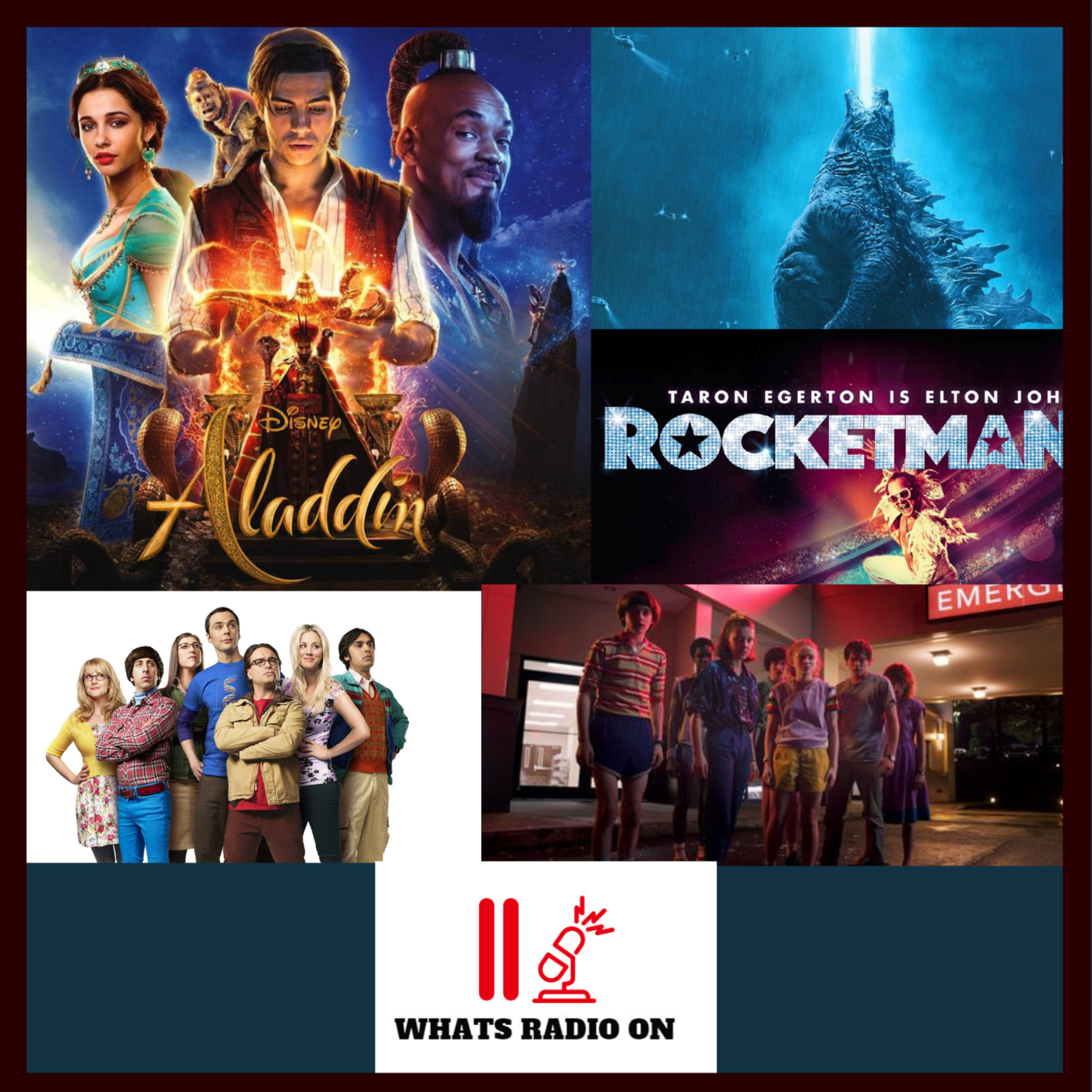 WRO- Aladdín, Godzilla, Rocketman, Stranger Things 3, The Big Bang Theory- final y noticias  episode artwork