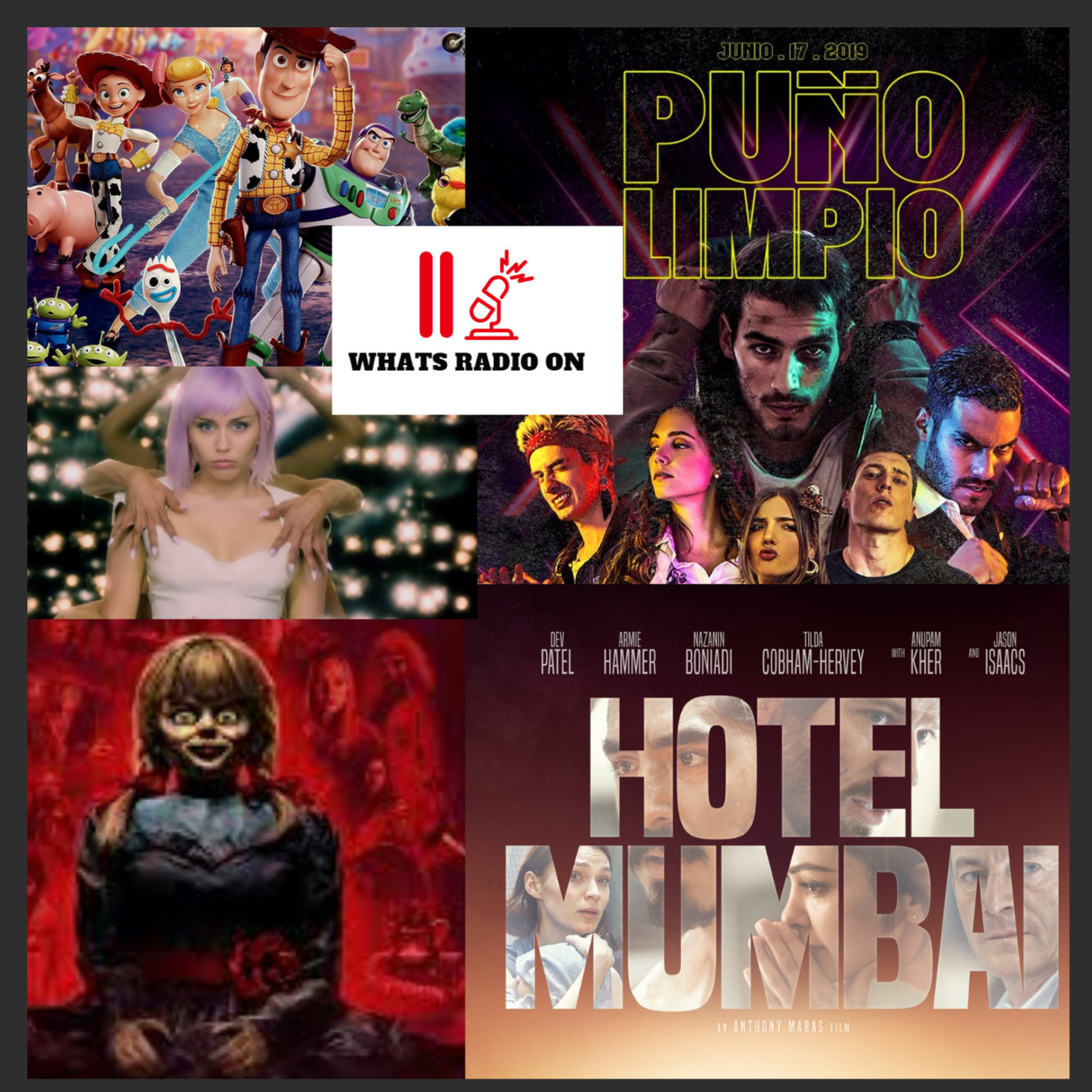 WRO-Toy Story 4, Puño Limpio, Hotel Mumbai, Black Mirror y Annabelle 3  episode artwork