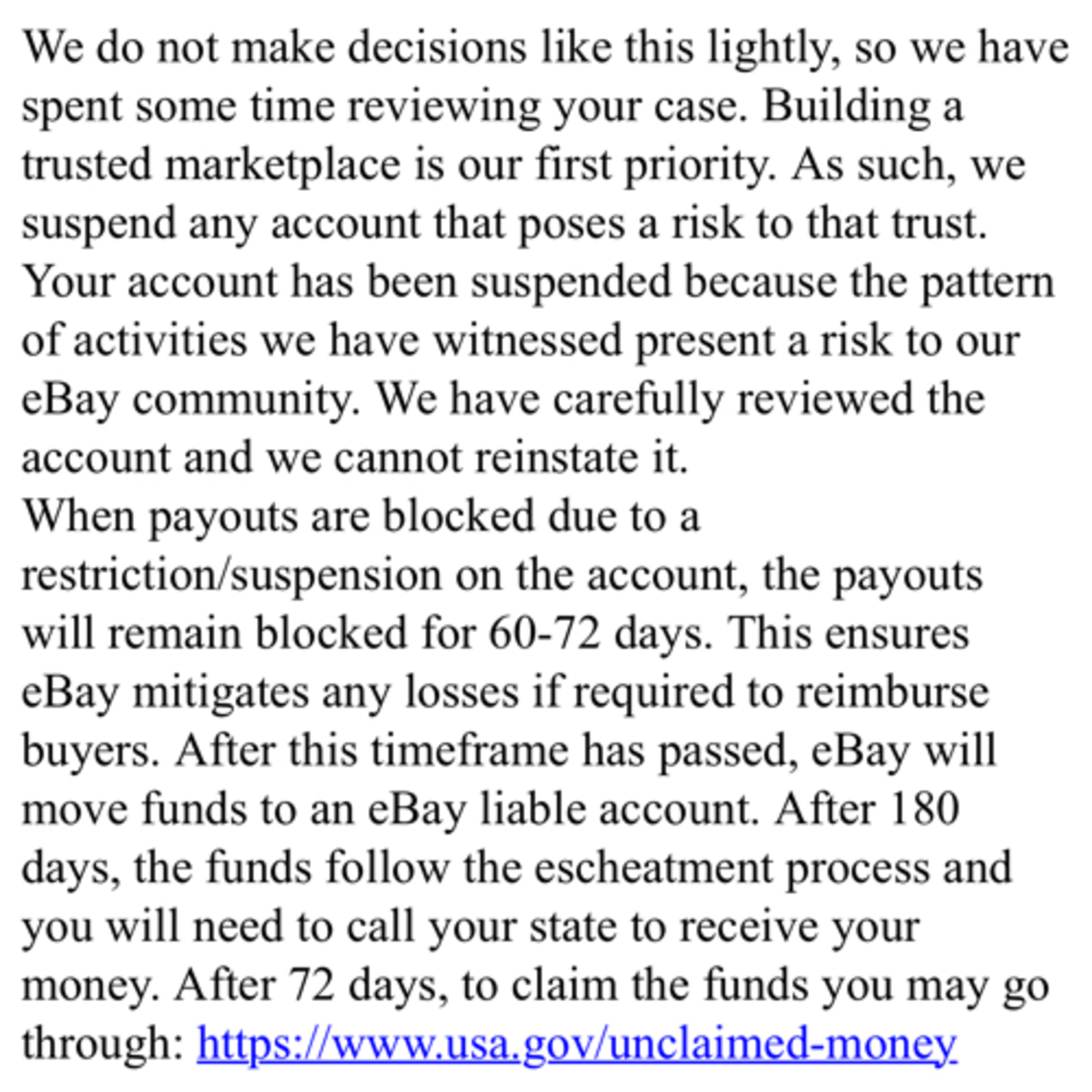 eBay Message Instructing Me To Claim Money At Some Shady Government Website eBay Steals Money Daily episode artwork