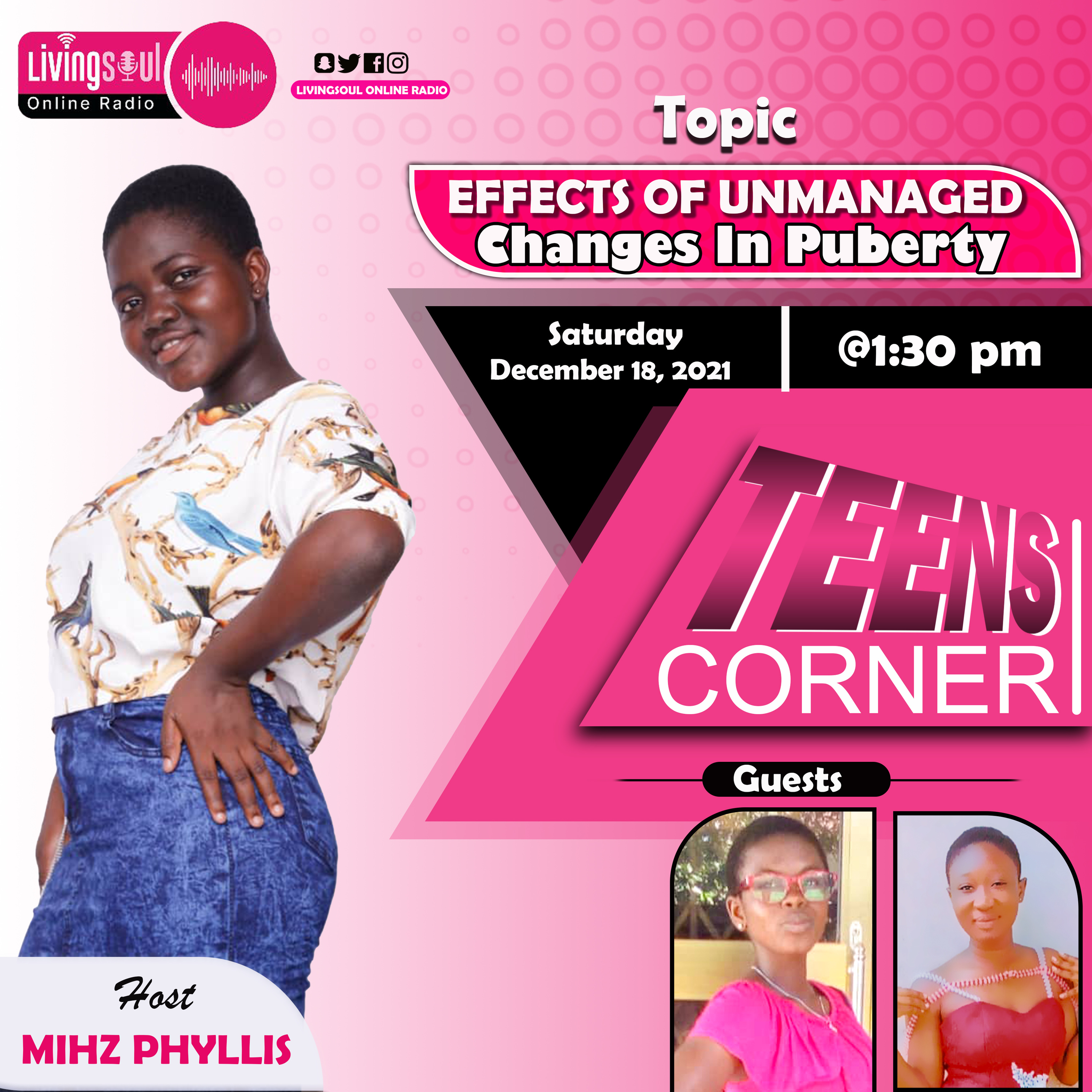 EFFECTS OF UNMANAGED CHANGES IN PUBERTY.  episode artwork