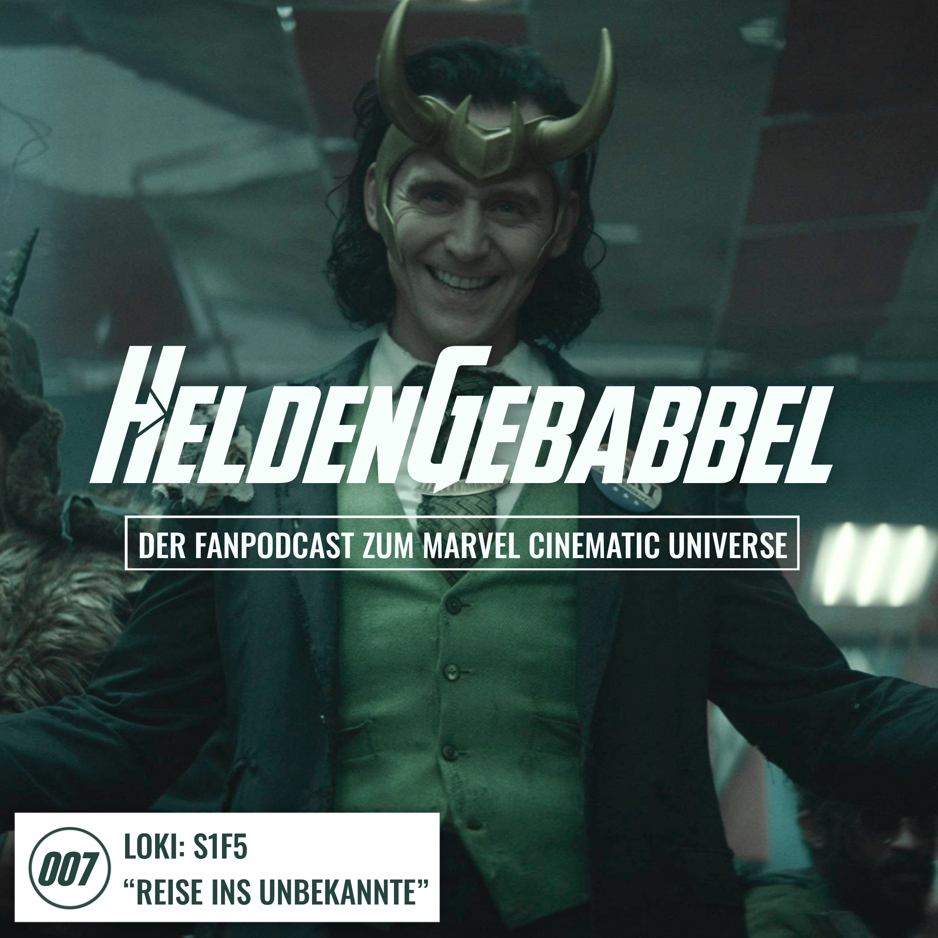 007 – Loki S1F5 „Reise ins Unbekannte“ episode artwork
